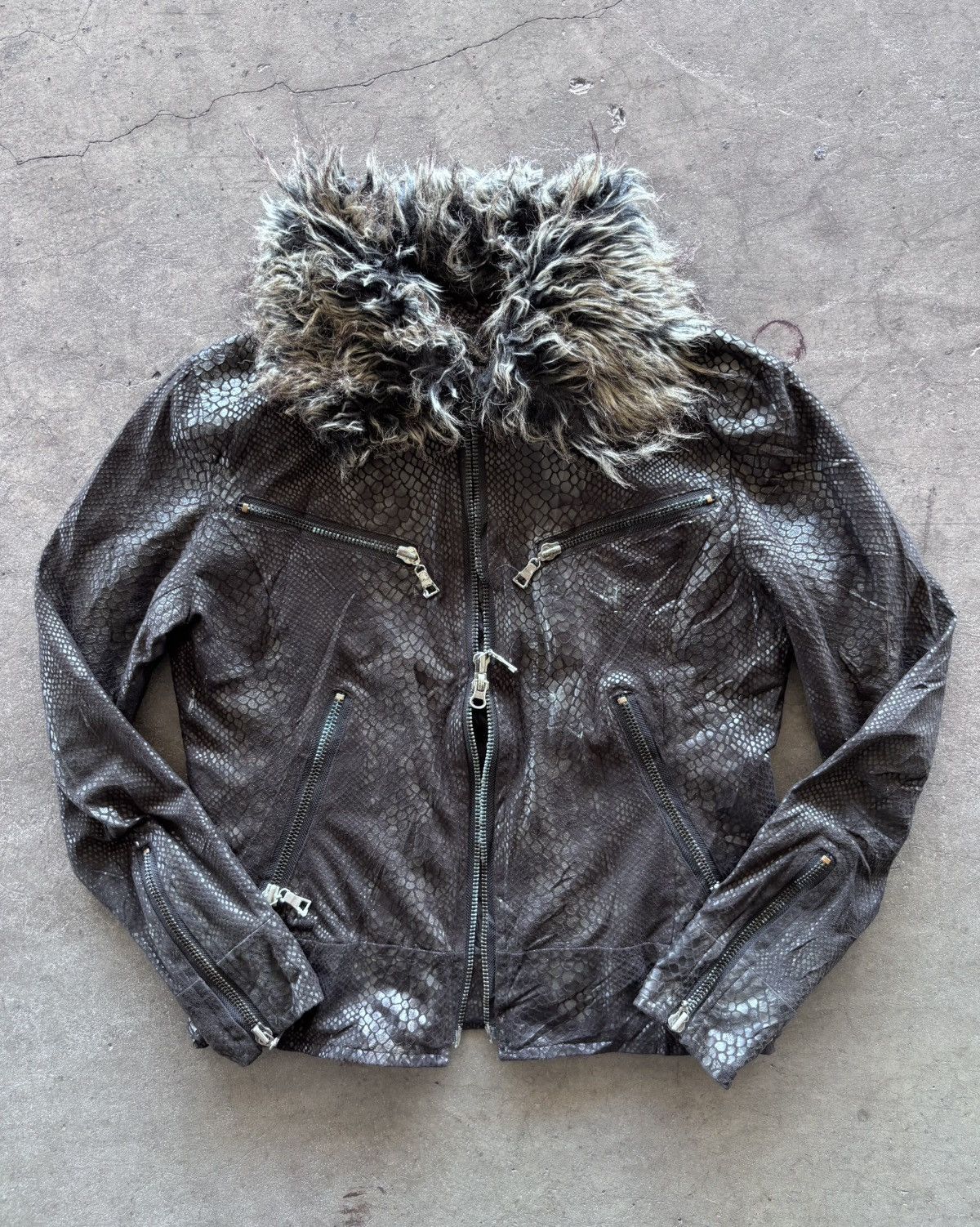 Buffalobobs rare fur python jkt 【公式通販】