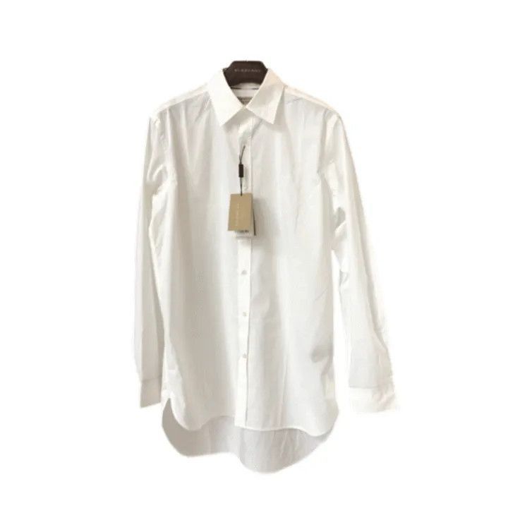 Burberry Burberry White Long Sleeve Button-Up Shirt-2507