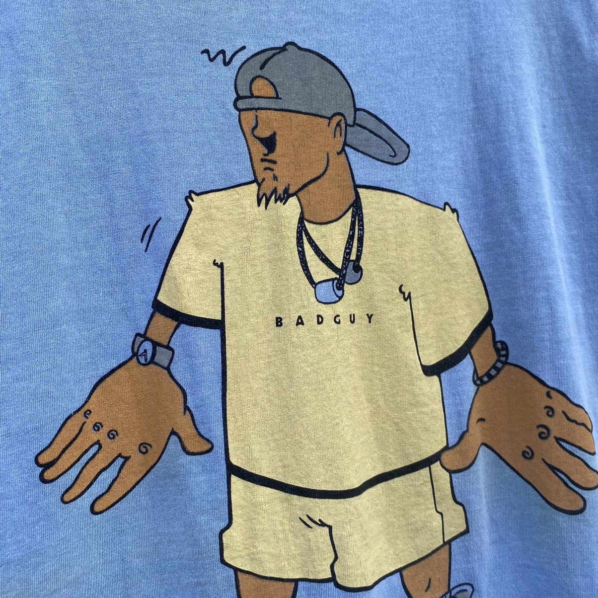 Vintage Thrashed Faded Vintage 90s Bad Guy ERD GRUNGE GRAIL TEE Size US L / EU 52-54 / 3 - 5 Thumbnail