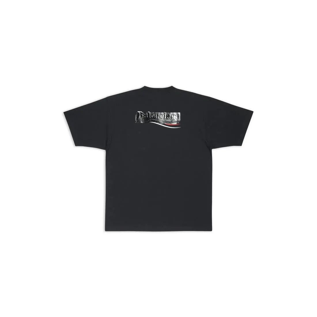 Balenciaga o1la1rc1a0625 Gaffer T-Shirt Large Fit in Black Size XXS / US 00 / IT 34 - 5 Thumbnail