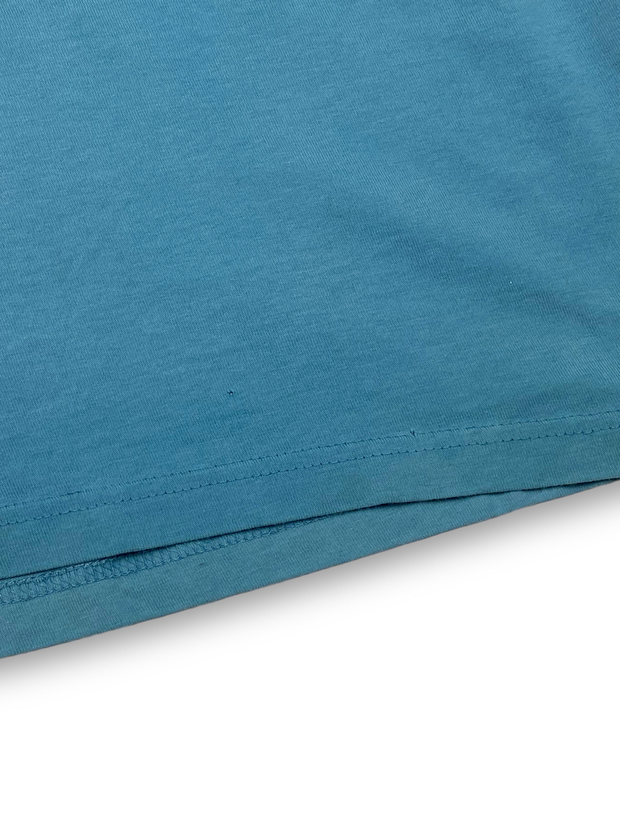 Nike 00s Vintage NIKE Silver Tag Big Logo Sky Blue T-Shirt M703 Size US XL / EU 56 / 4 - 8 Thumbnail