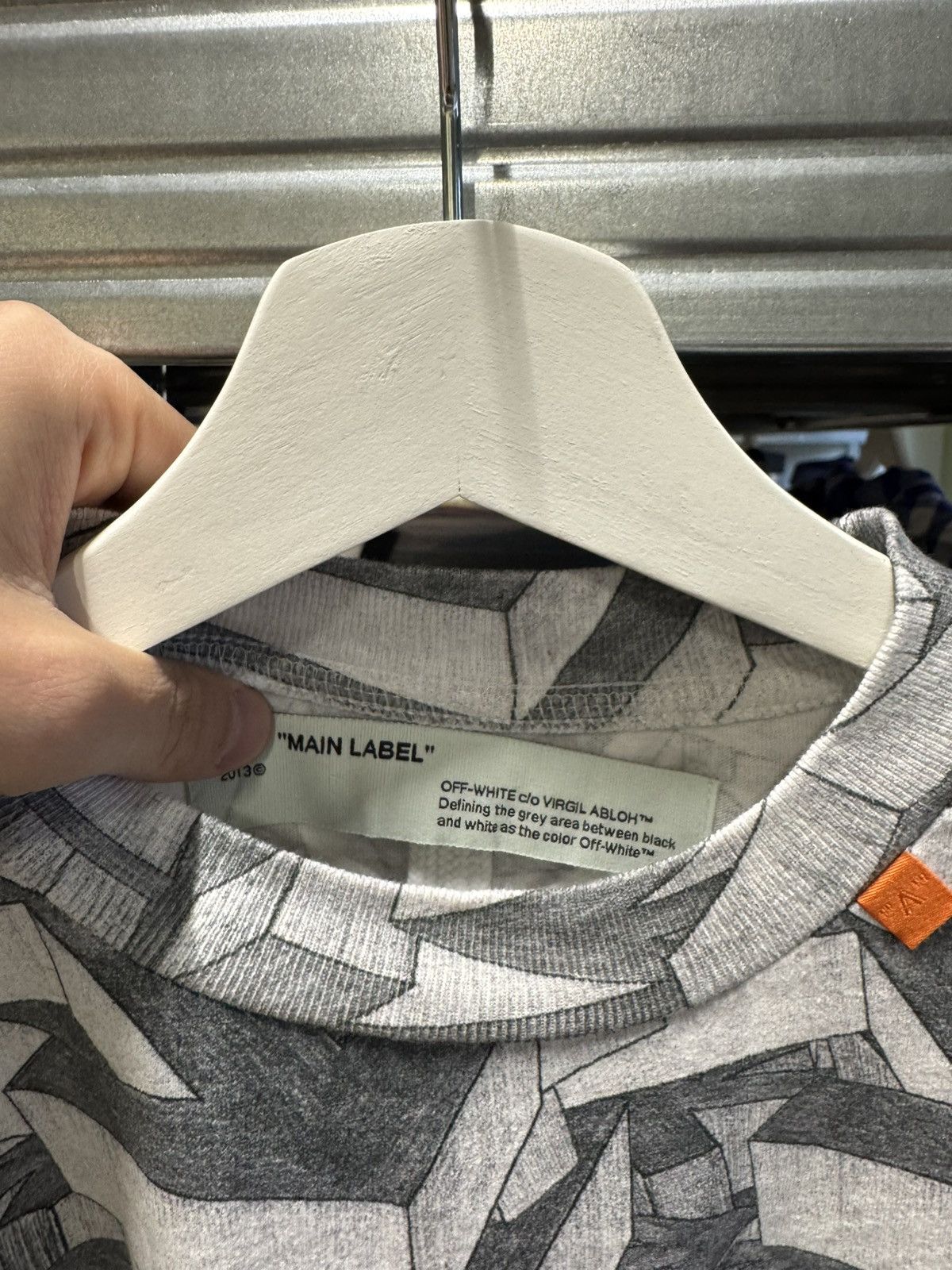 Off-White Off-White Arrow T-Shirt NEW 500$ Size US M / EU 48-50 / 2 - 3 Thumbnail