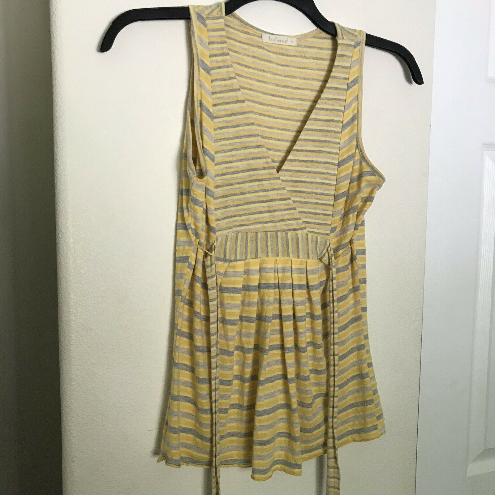 Anthropologie Anthropologie Testament Striped Sleeveless Top - Size Small Size S / US 4 / IT 40 - 5 Thumbnail