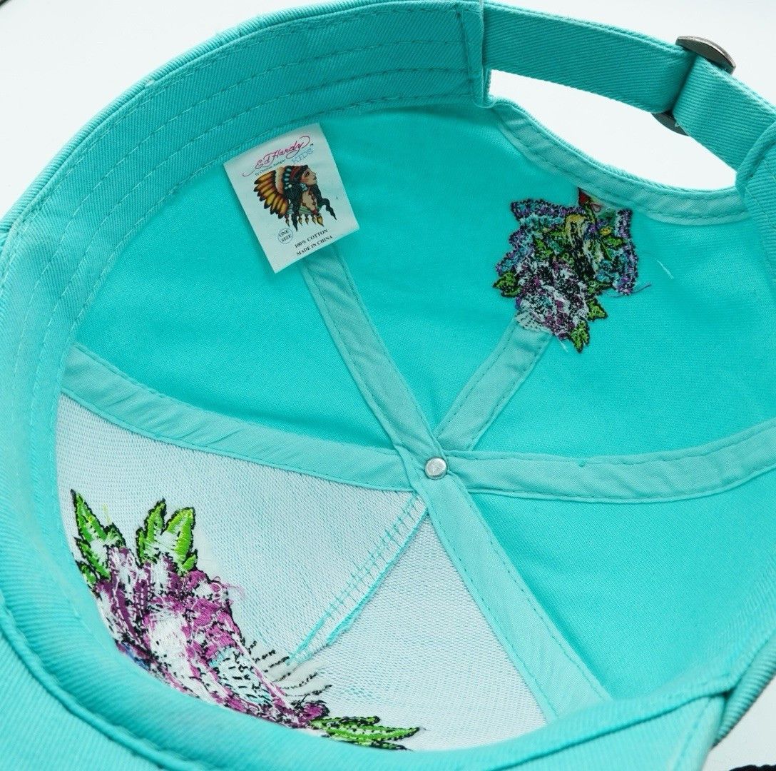 Ed Hardy Ed Hardy Kids Womens Hat Adjustable Cap Christian Audigier Size ONE SIZE - 9 Thumbnail
