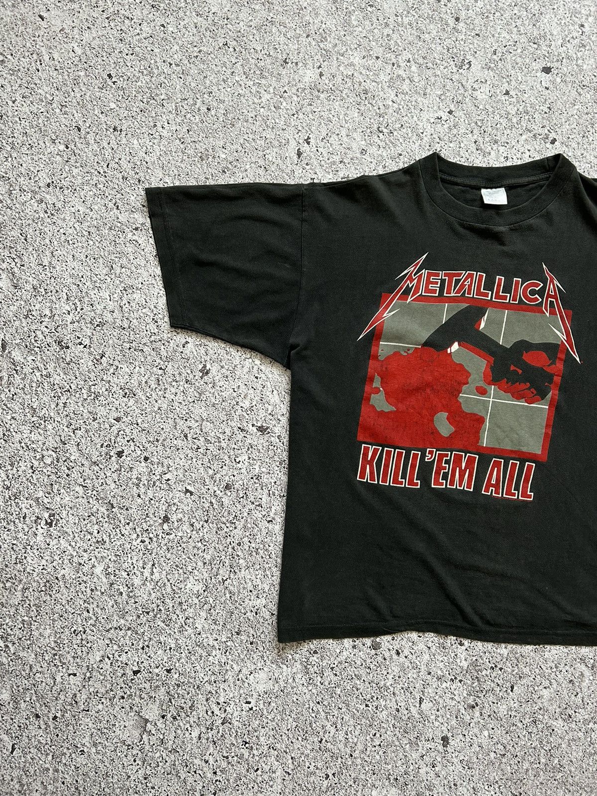 Band Tees × Vintage Vintage 1994 Metallica Kill ‘Em All Rock 90’s T-Shirt Size US XL / EU 56 / 4 - 3 Thumbnail