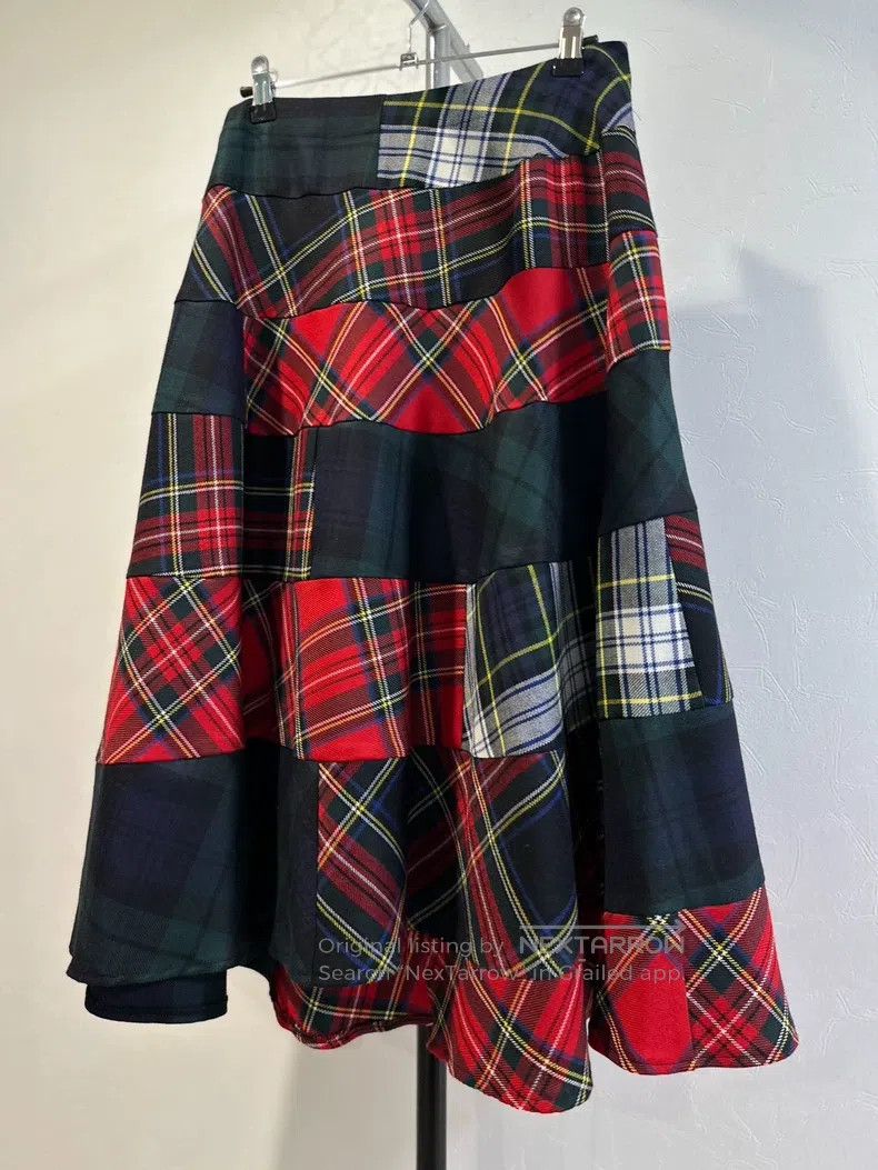 Comme des Garcons Comme Des Garcons size M Gingham Spiral Skirt Size 25" / US 0 / IT 36 - 3 Thumbnail