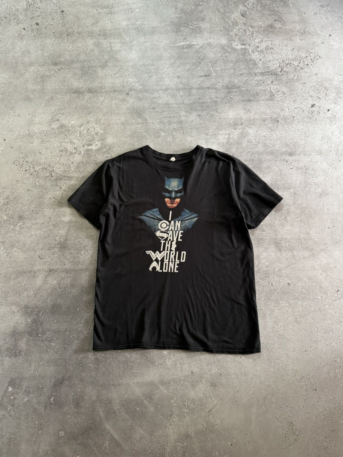 DC Comics × Vintage Batman ‘Juctice League’ DC Promo Movie T-Shirt Size US L / EU 52-54 / 3 - 2 Thumbnail