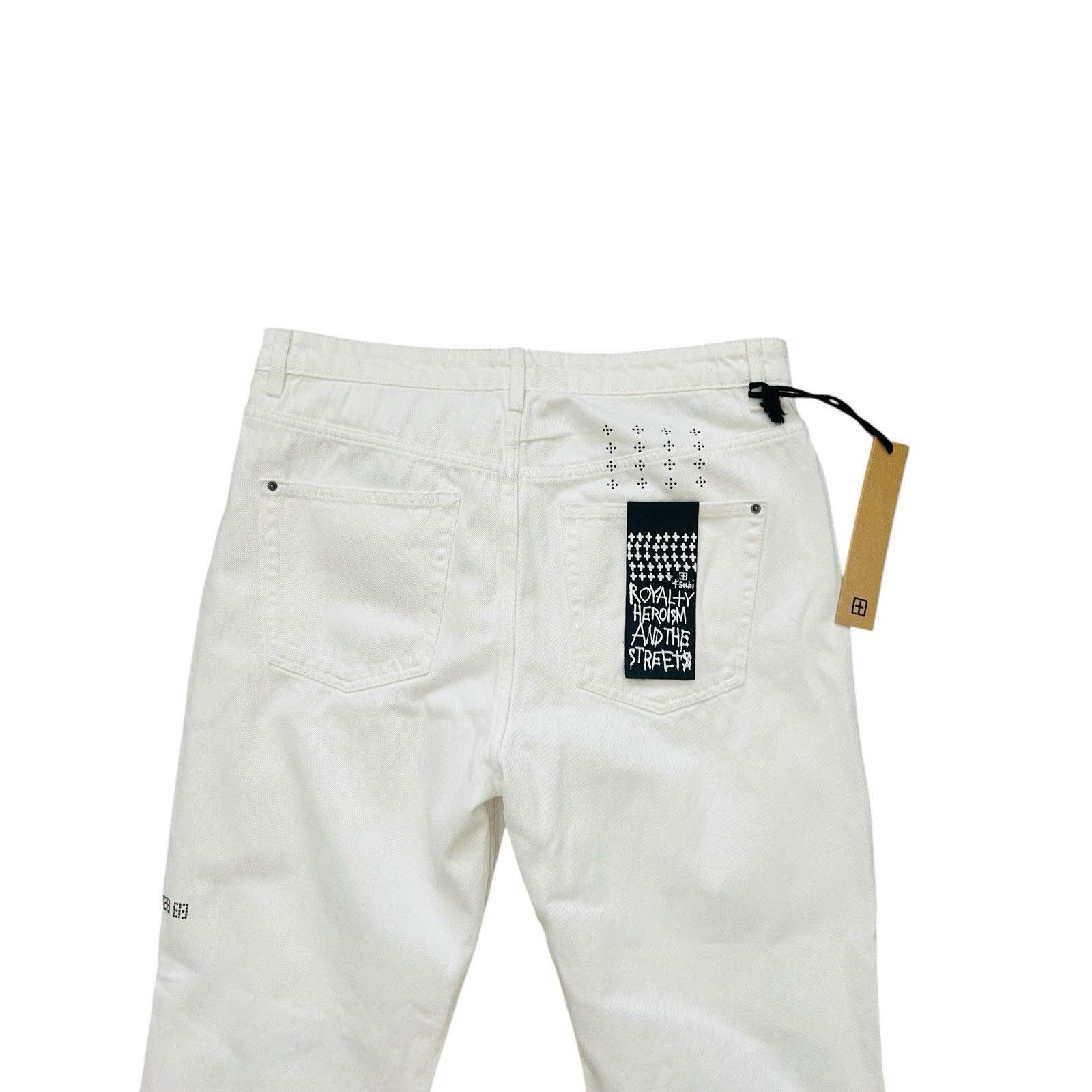 Ksubi Ksubi Jeans Mens Bronko Polar Bootcut Jeans White Size 34/32 Size US 34 / EU 50 - 3 Thumbnail