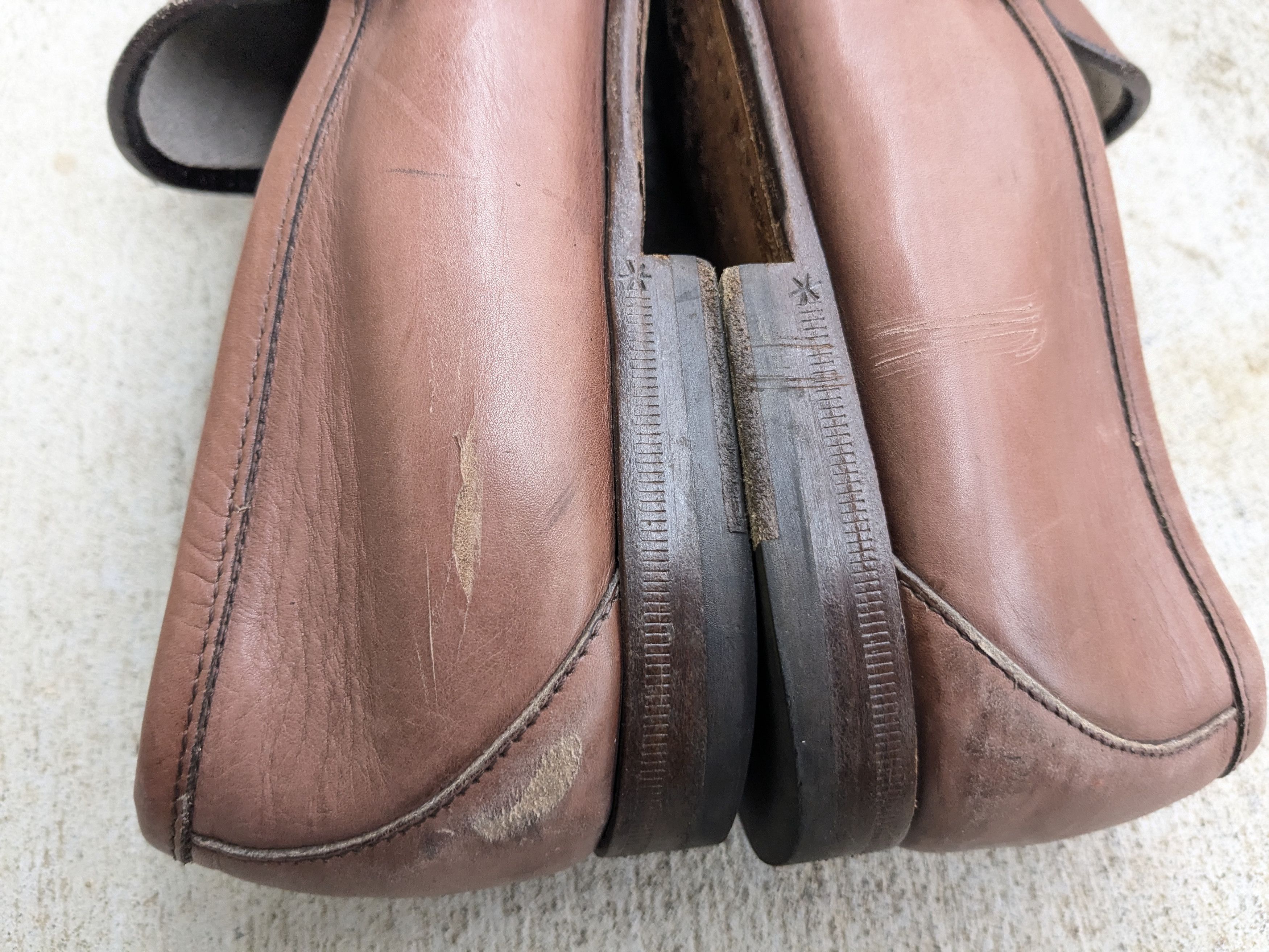 Gucci Gucci Horsebit Loafers Brown Leather 10 Rubber Size US 10 / EU 43 - 7 Thumbnail