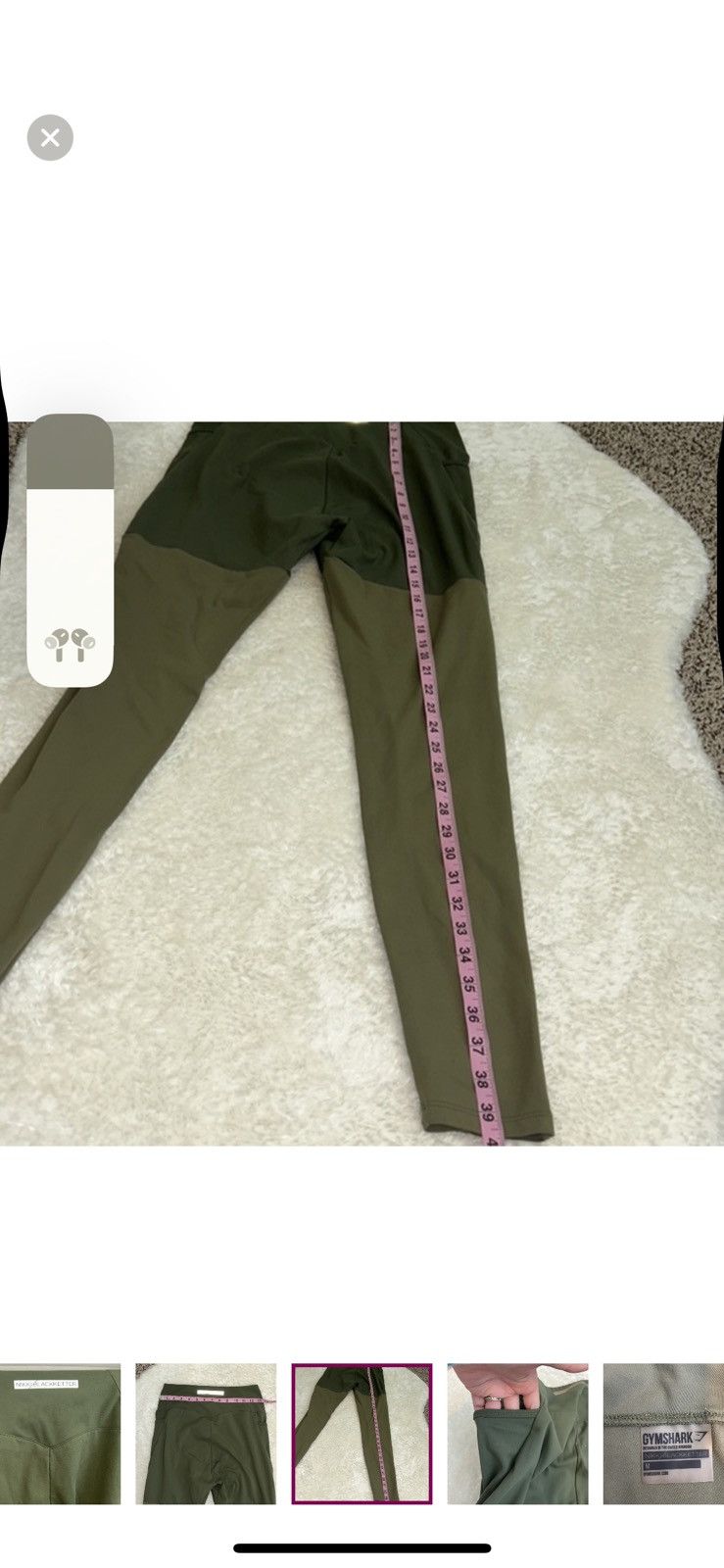 Gymshark Gymshark x nikki blackketter medium dynamic leggings Size 30" / US 8 / IT 44 - 7 Thumbnail