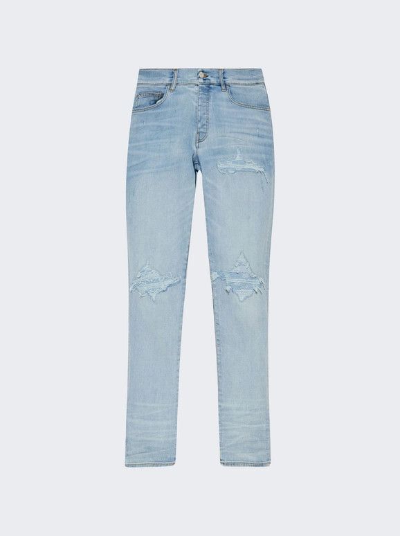 Amiri o1s1wg110725 MX1 Bandana Jacquard Jeans in Blue Size US 36 / EU 52 - 1 Thumbnail