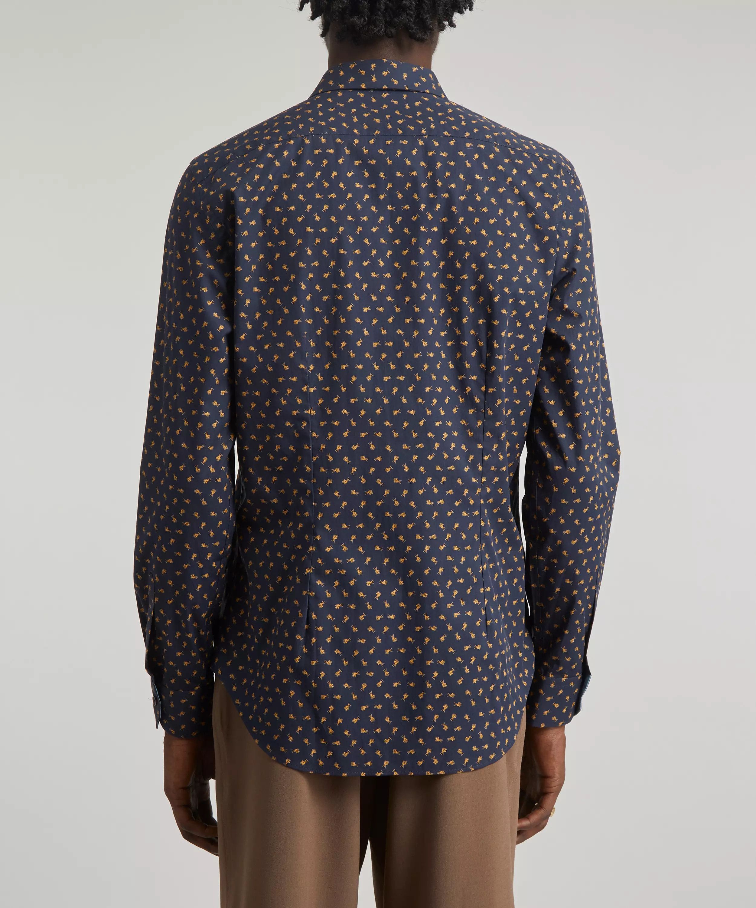 Paul Smith PAUL SMITH mainline navy blue film camera motif shirt Medium Size US M / EU 48-50 / 2 - 3 Thumbnail