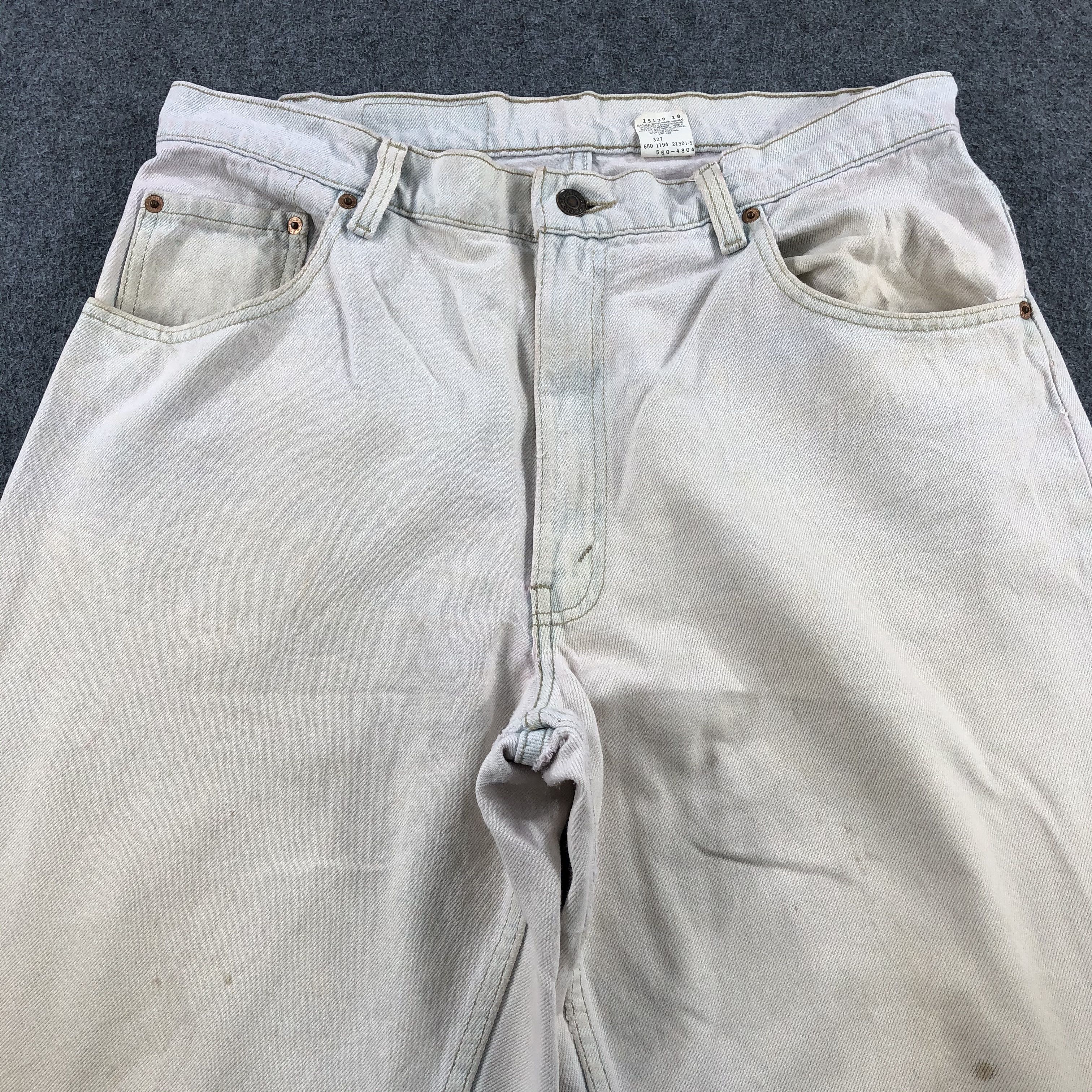 Levi's × Vintage Vintage 90s Levis 560 Jeans-JM1804 Size US 34 / EU 50 - 3 Thumbnail