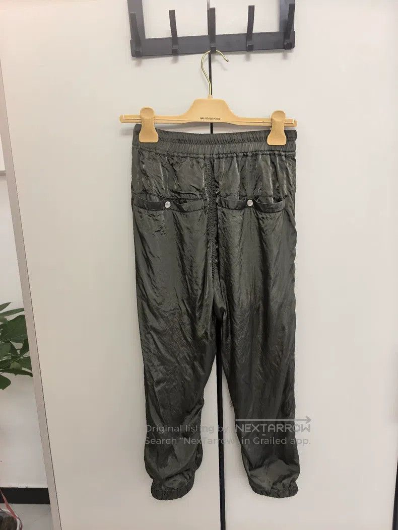 Rick Owens Rick Owens FW21 Solid Ankle Cropped Track Pants Size 37" - 2 Thumbnail