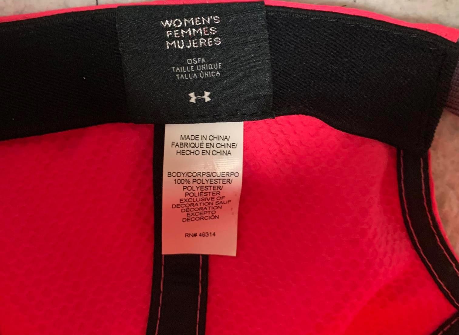 Under Armour Under Armour US Open Women's One Size Fits All Neon Pink Hat Size ONE SIZE - 3 Thumbnail