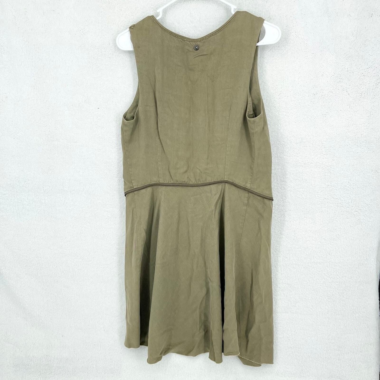 Diesel Diesel Medium 10/12 Mini Army Cargo Zipper Sleeveless Cotton Size M / US 6-8 / IT 42-44 - 4 Thumbnail