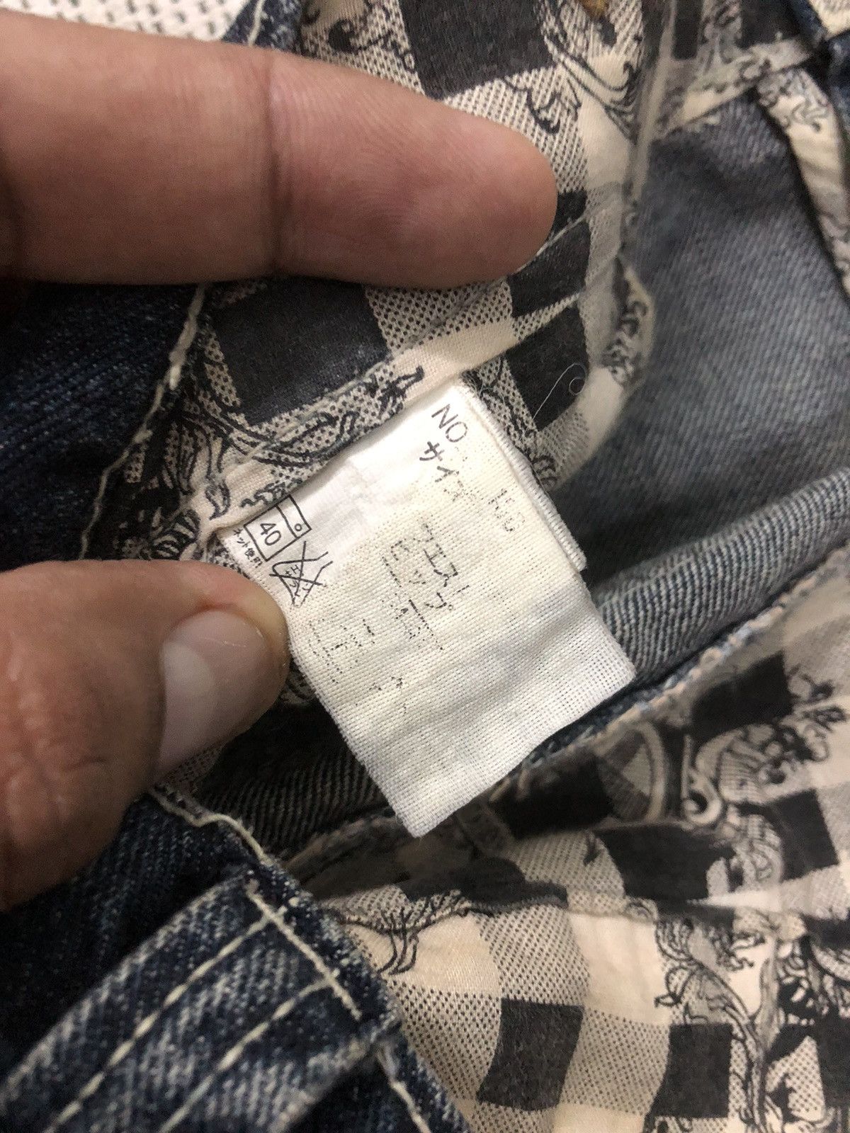 If Six Was Nine × Le Grande Bleu (L.G.B.) × Tornado Mart IfSixWasNine Style- Jesse Logan Rusty Wash Skeleton Skull Size US 33 - 13 Thumbnail