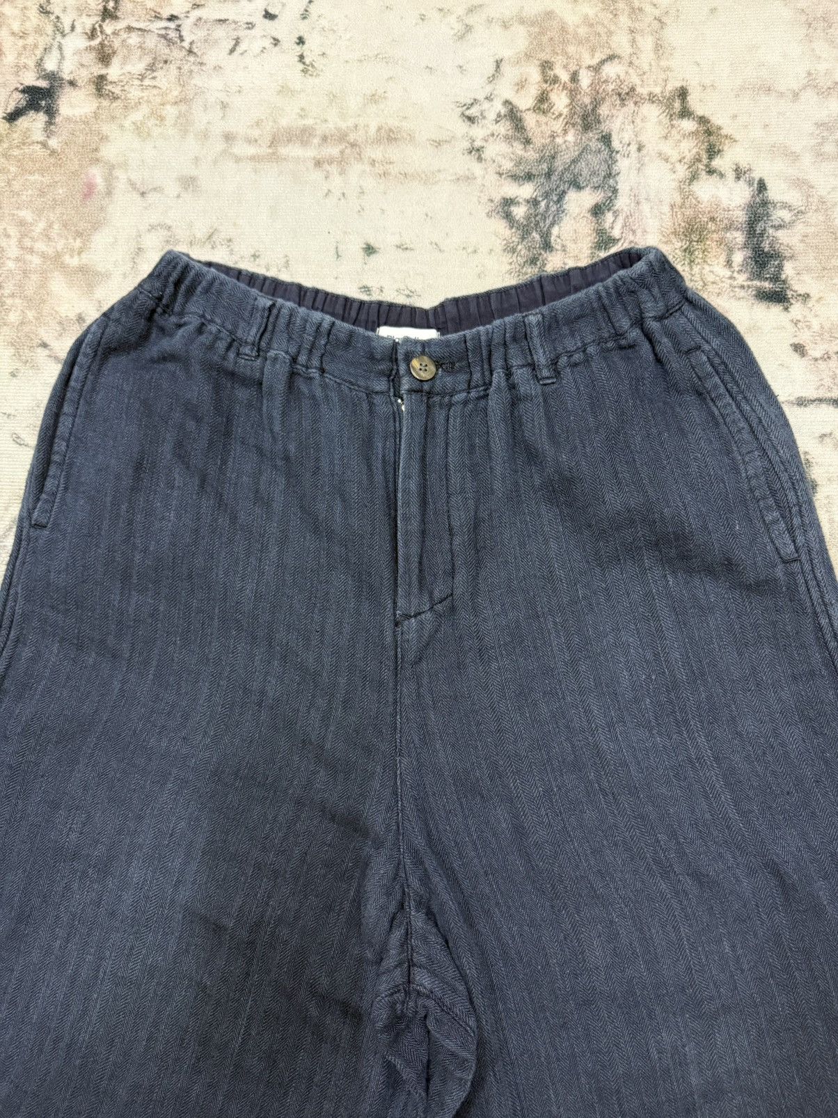 Issey Miyake × Japanese Brand × Vintage Vintage Plantation Issey Miyake Linen Flare Palazo Pants Size 28" / US 6 / IT 42 - 4 Thumbnail