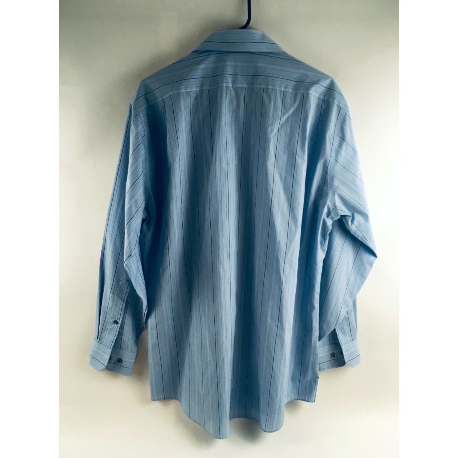 Stafford Stafford Essentials Shirt Men Size 34/35 Fitted Button Up Long Sleeve Stripes Size US S / EU 44-46 / 1 - 2 Thumbnail