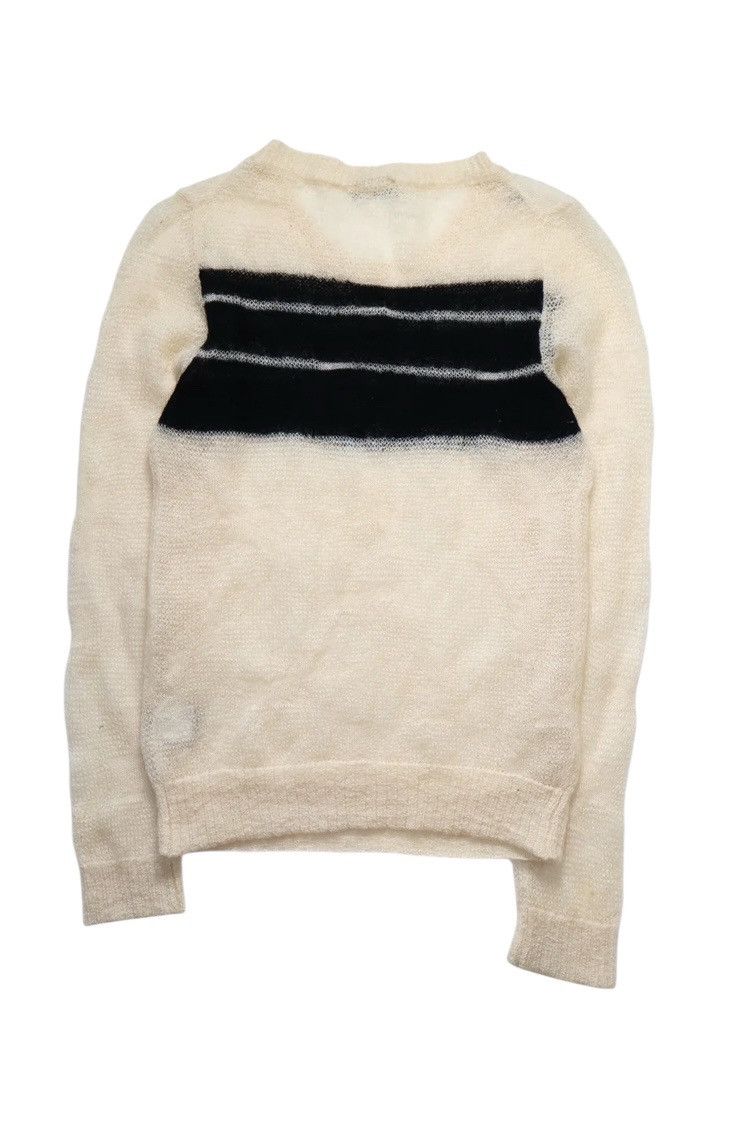Dior Hedi Slimane Dior Homme AW07 Navigate Mohair Sweater | Grailed