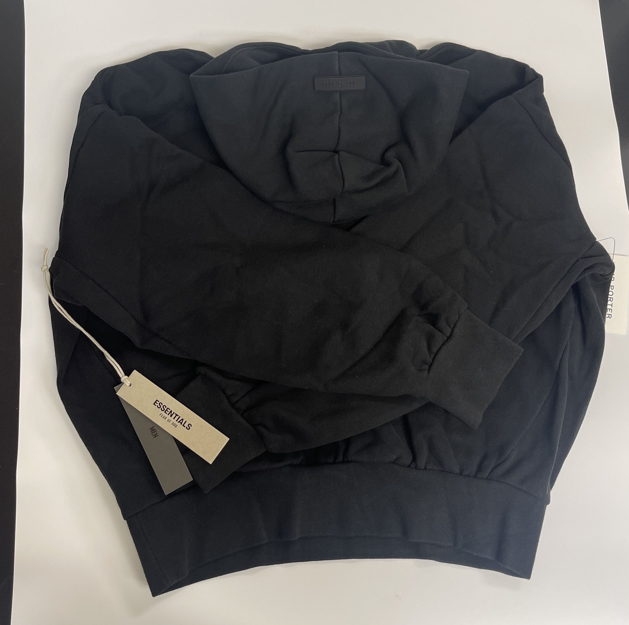 Fear of God 🔥🔥Fear of God Essentials Hoodie Jet Black Sz(XS) Size US XS / EU 42 / 0 - 8 Thumbnail