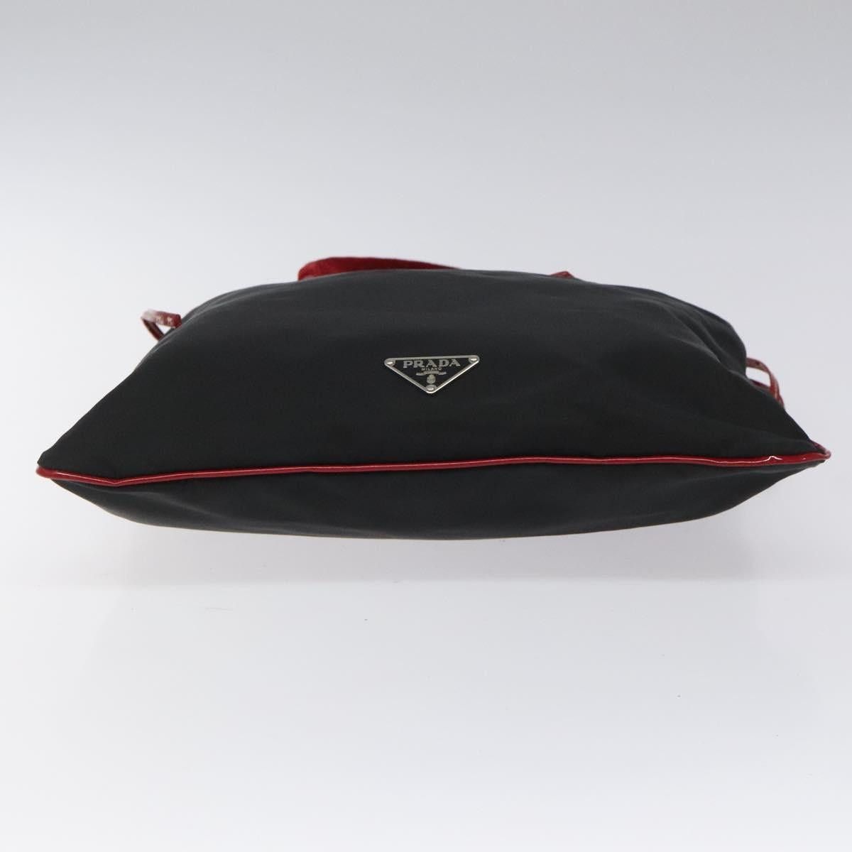 Prada PRADA Hand Bag Nylon Black Silver Size ONE SIZE - 9 Thumbnail