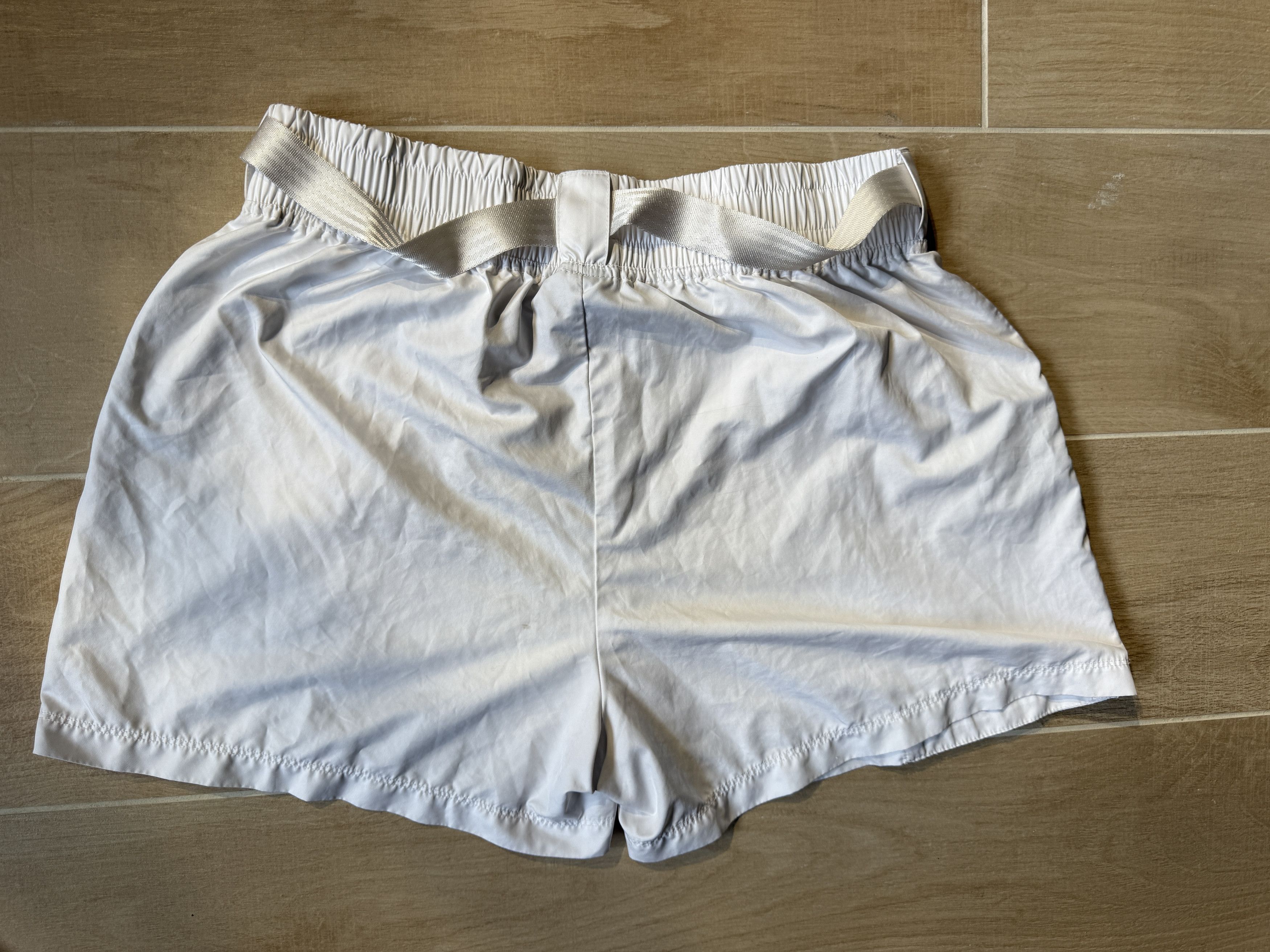 Nike Nike NSW Swoosh Woven Belted Short White Size US 36 / EU 52 - 4 Thumbnail