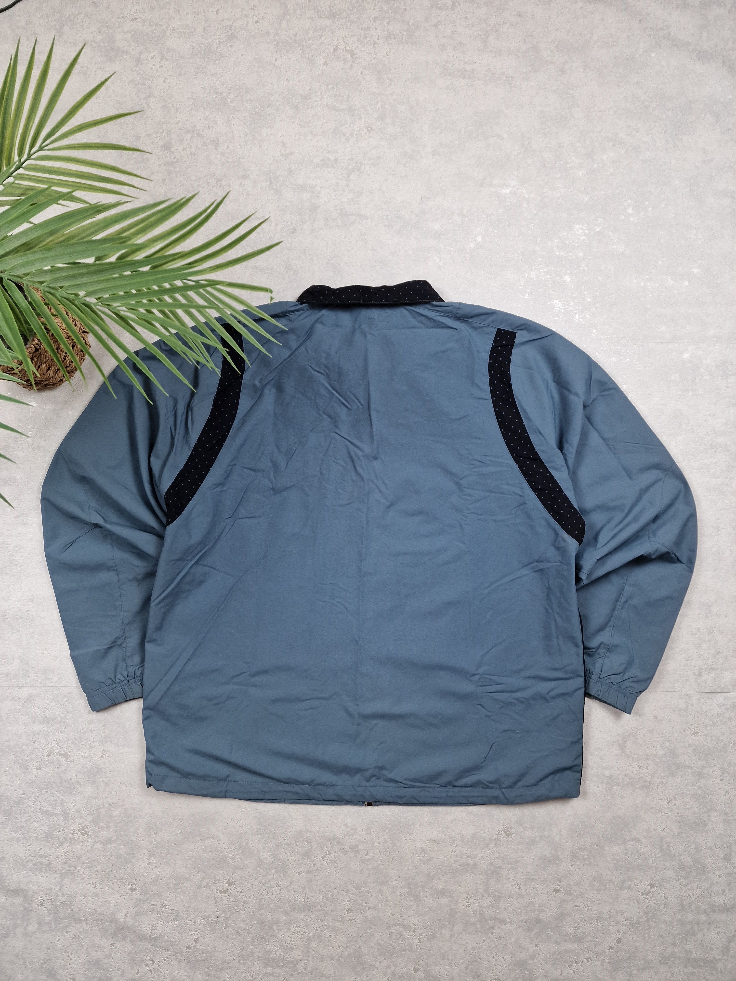 Nike × Vintage 00s Nike Retro Logo Vintage Y2K Oversize Hylon Retro Jacket Size US XL / EU 56 / 4 - 7 Thumbnail