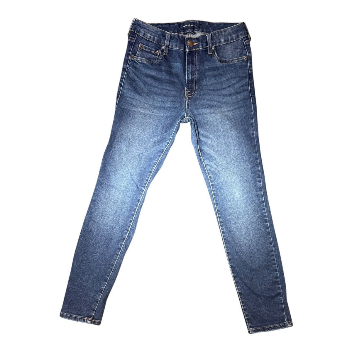 Aeropostale Aeropostale High Rise Jeans Women’s Size 8 Blue Stretch Size 30" / US 8 / IT 44 - 1 Thumbnail