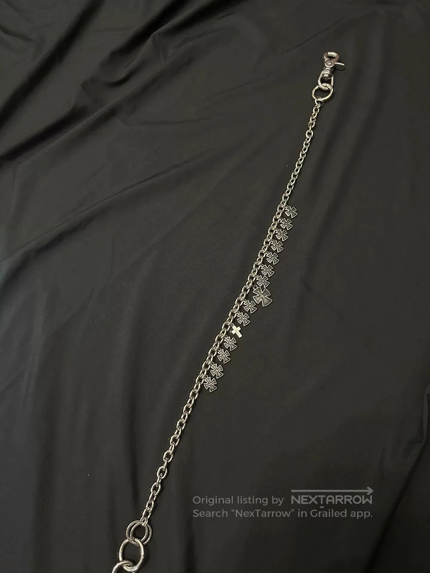 Vintage Vintage 90s Cross Pendant Pants Chain. Size ONE SIZE - 8 Thumbnail