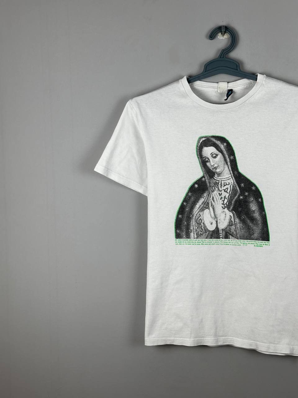 Japanese Brand Japanese EL Brown Virgin Mary Stretwear Print T Shirt Size US M / EU 48-50 / 2 - 2 Thumbnail