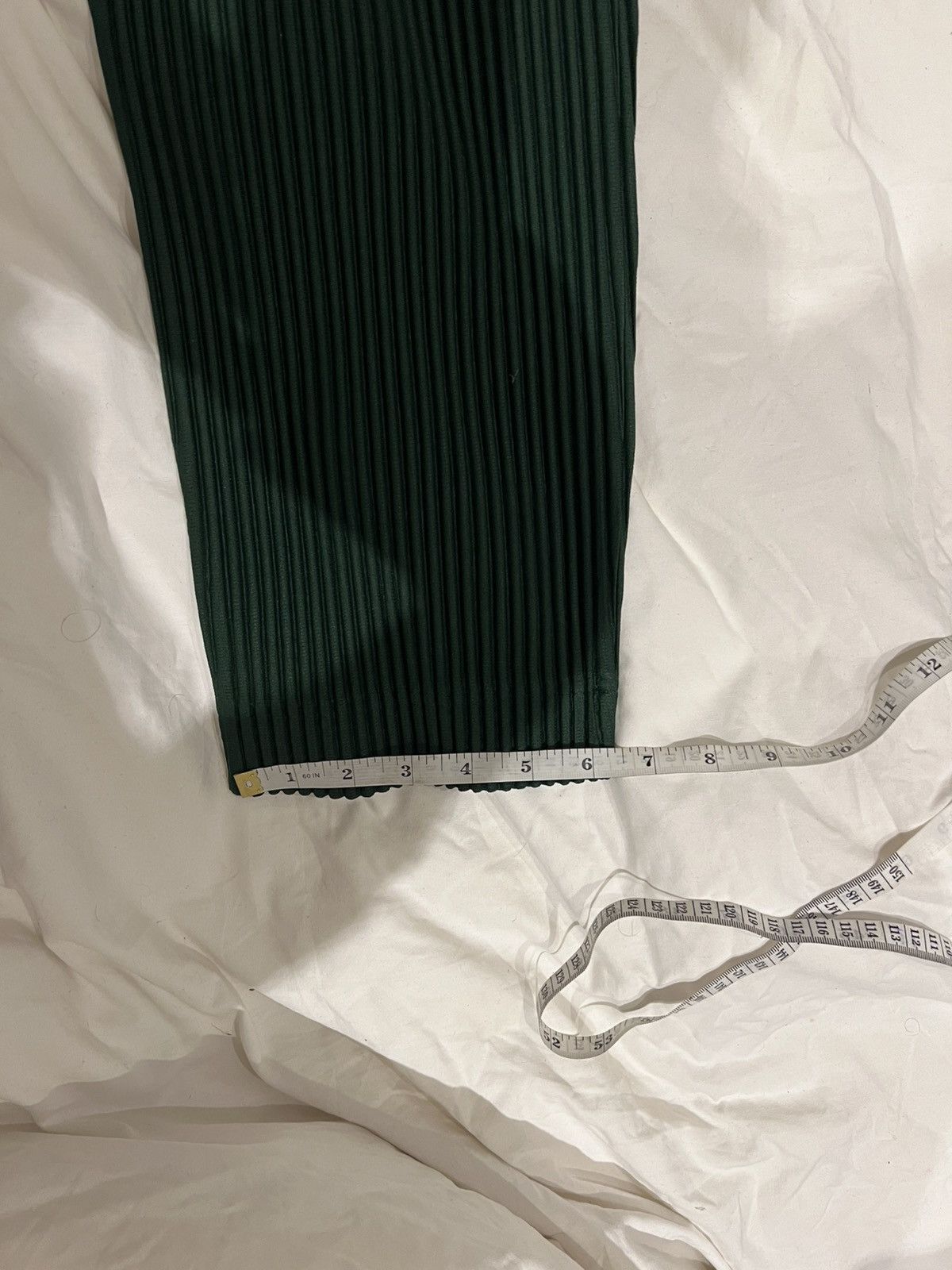 Issey Miyake HOMME PLISSÉ ISSEY MIYAKE Trousers Green Size 2 Medium Size US 33 - 15 Thumbnail