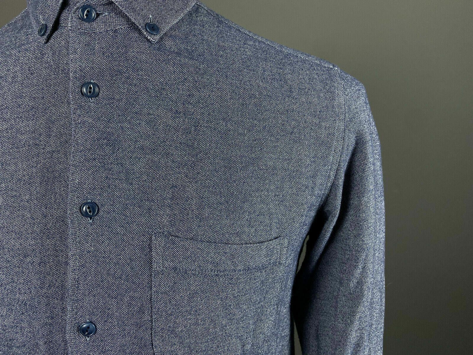 Designer Men You Must Create London Grey Button Up Shirt Size S Size US S / EU 44-46 / 1 - 4 Thumbnail