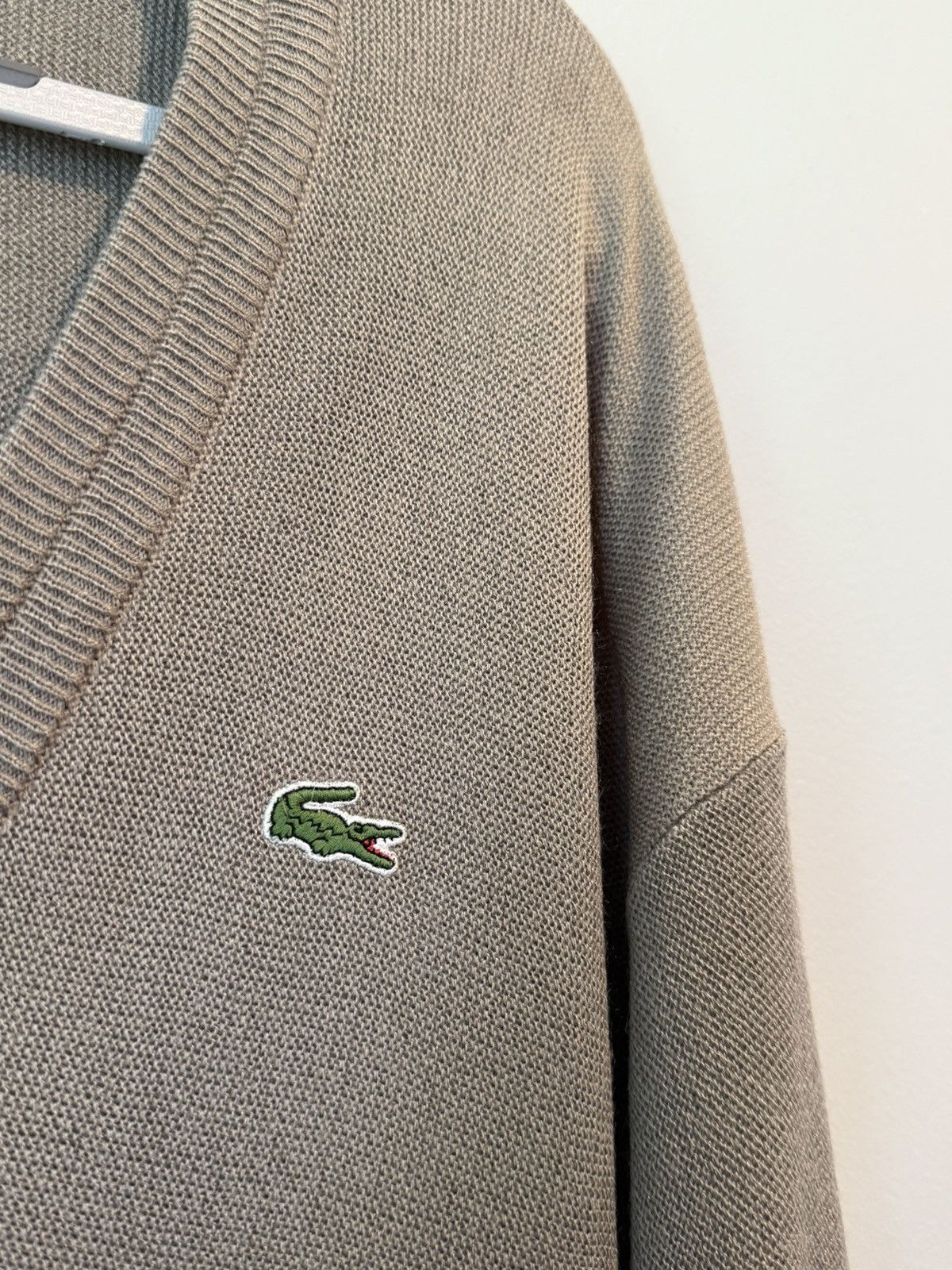 Lacoste × Vintage Vintage 80’s Lacoste Cardigan Size US M / EU 48-50 / 2 - 2 Thumbnail