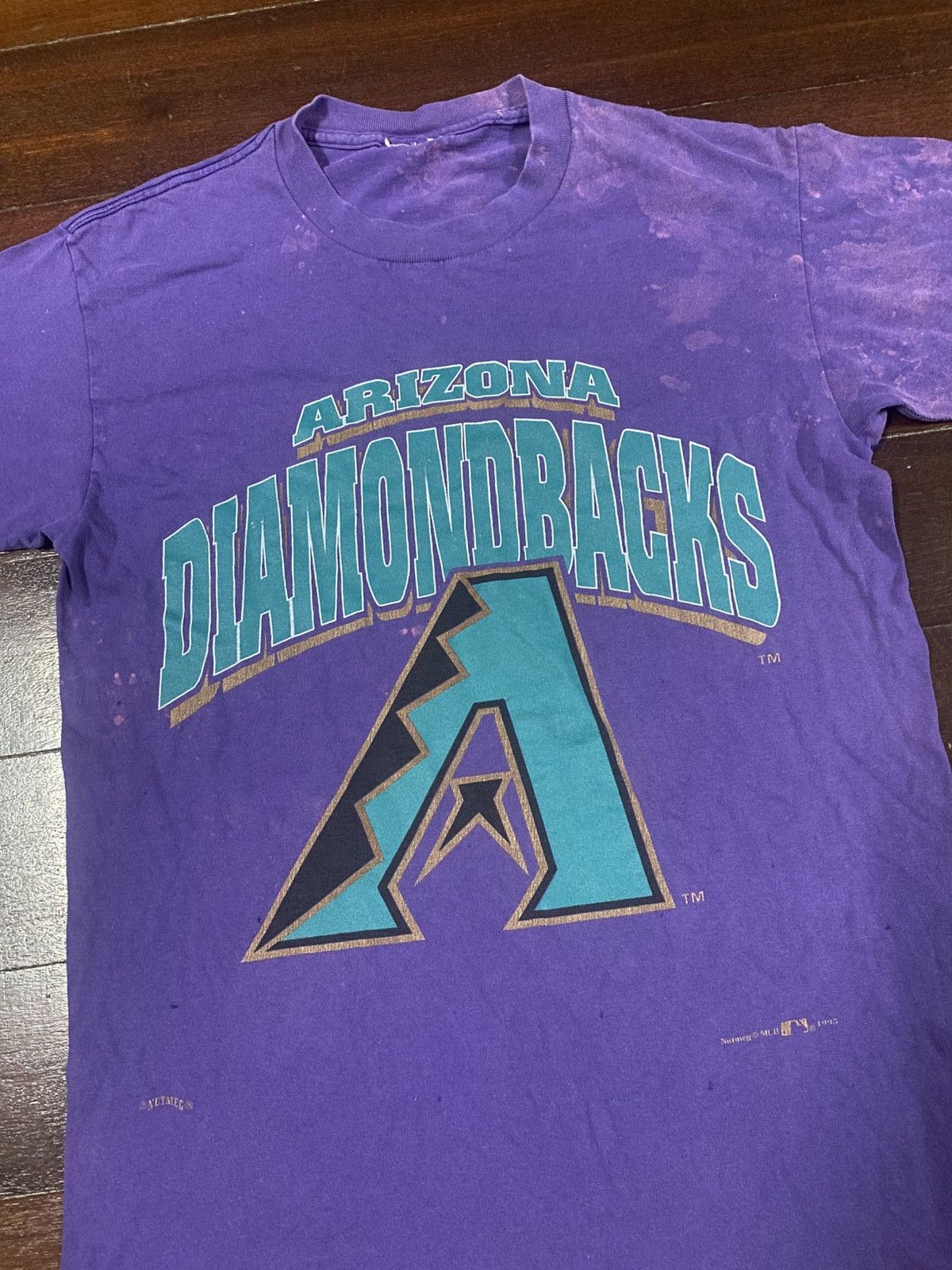 MLB Vintage 90s MLB Baseball Arizona Diamond Backs T-Shirt Size US M / EU 48-50 / 2 - 3 Thumbnail