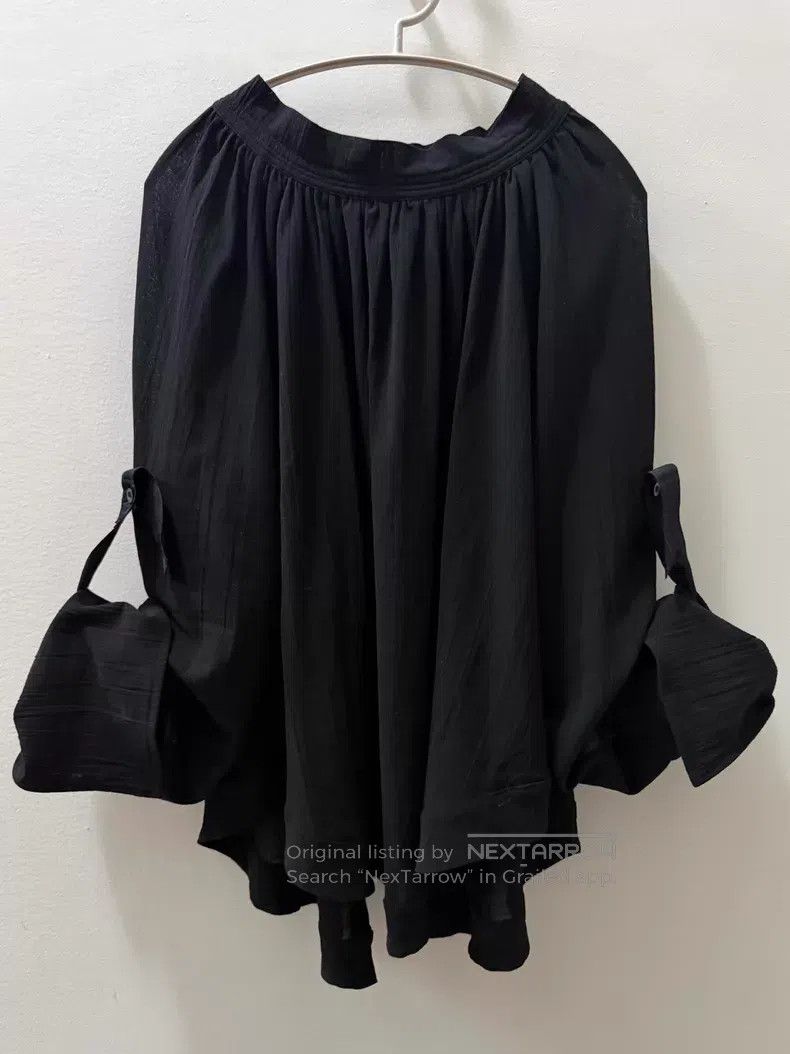 Ann Demeulemeester Ann Demeulemeester Backless Tie Black Shirt Size XS / US 0-2 / IT 36-38 - 4 Thumbnail