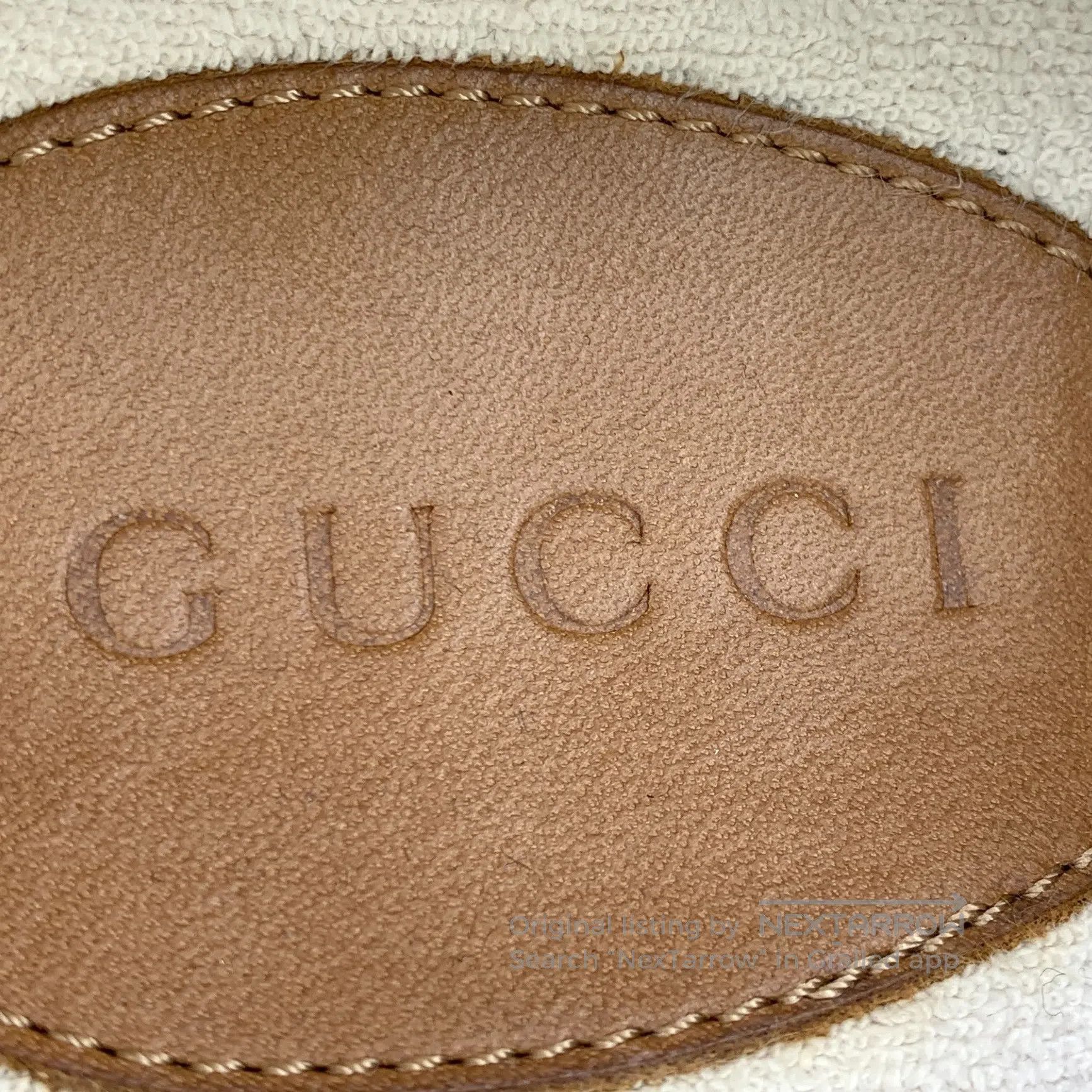 Gucci Guicci Dark brown double G jacquard laced casual flat shoe Size US 8 / EU 41 - 7 Thumbnail
