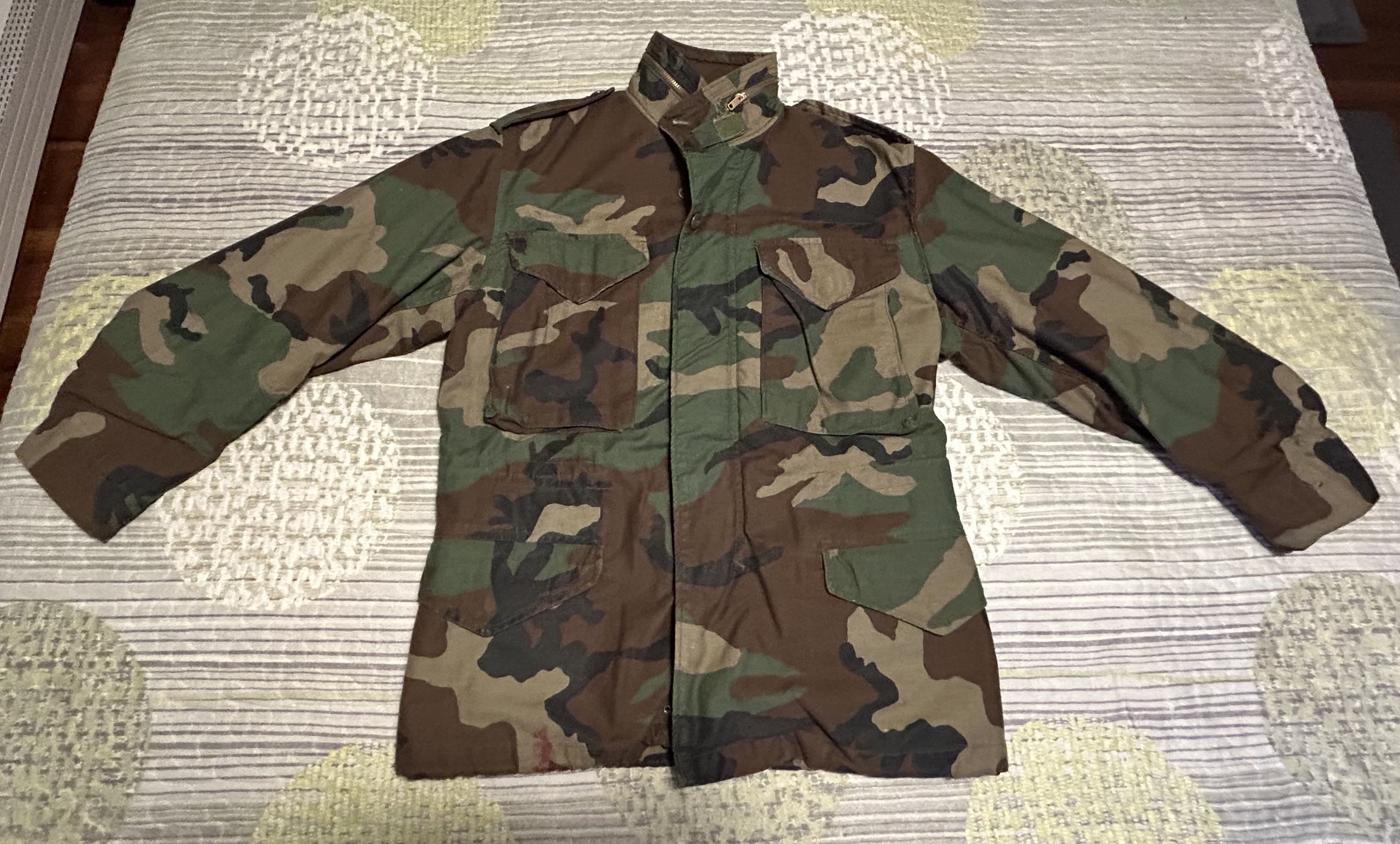Vintage Alpha Industries M65 Camo Field Jacket