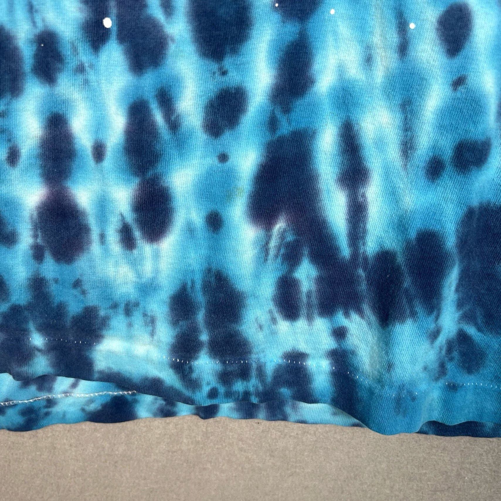 Fruit Of The Loom VINTAGE Grateful Dead Space Your Face Band T Shirt Adult 3XL Blue Mens Shirt (Original) Size US XXL / EU 58 / 5 - 6 Thumbnail