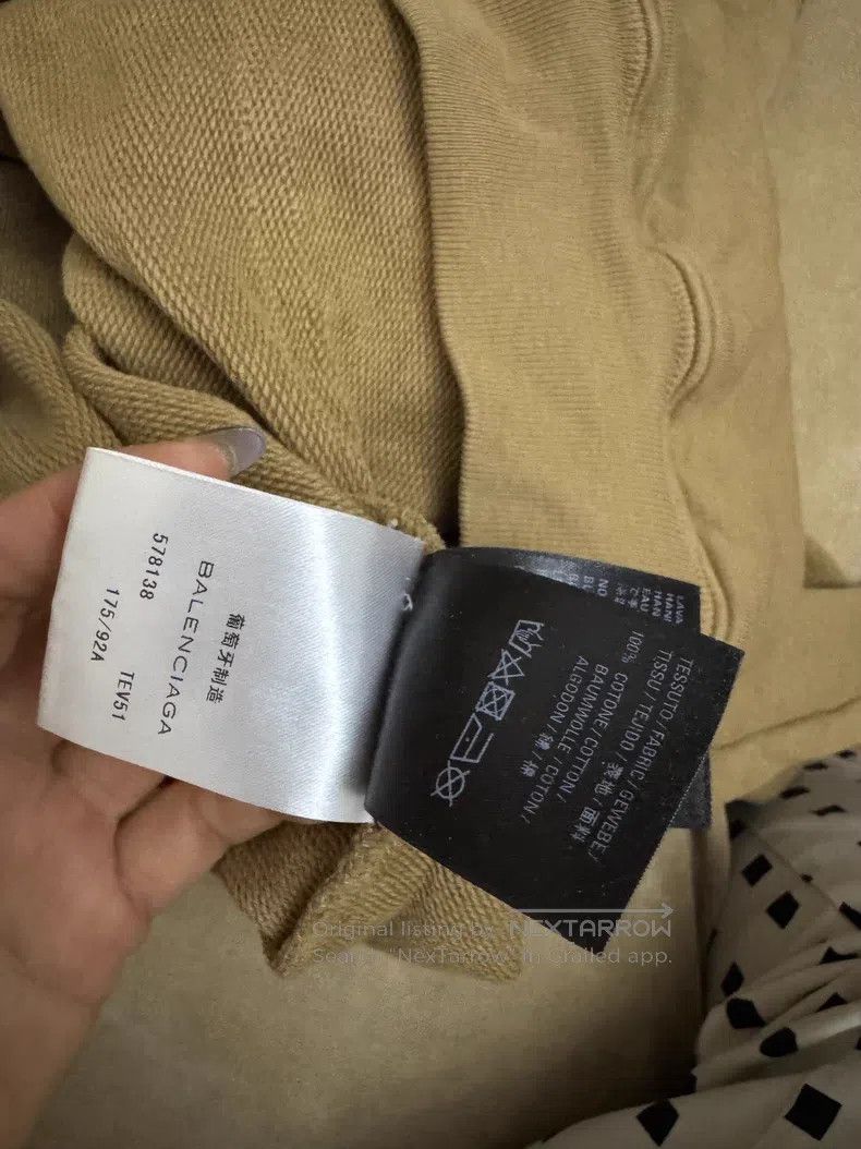 Balenciaga Balenciaga Embroidered Sweatshirt Size US S / EU 44-46 / 1 - 5 Thumbnail