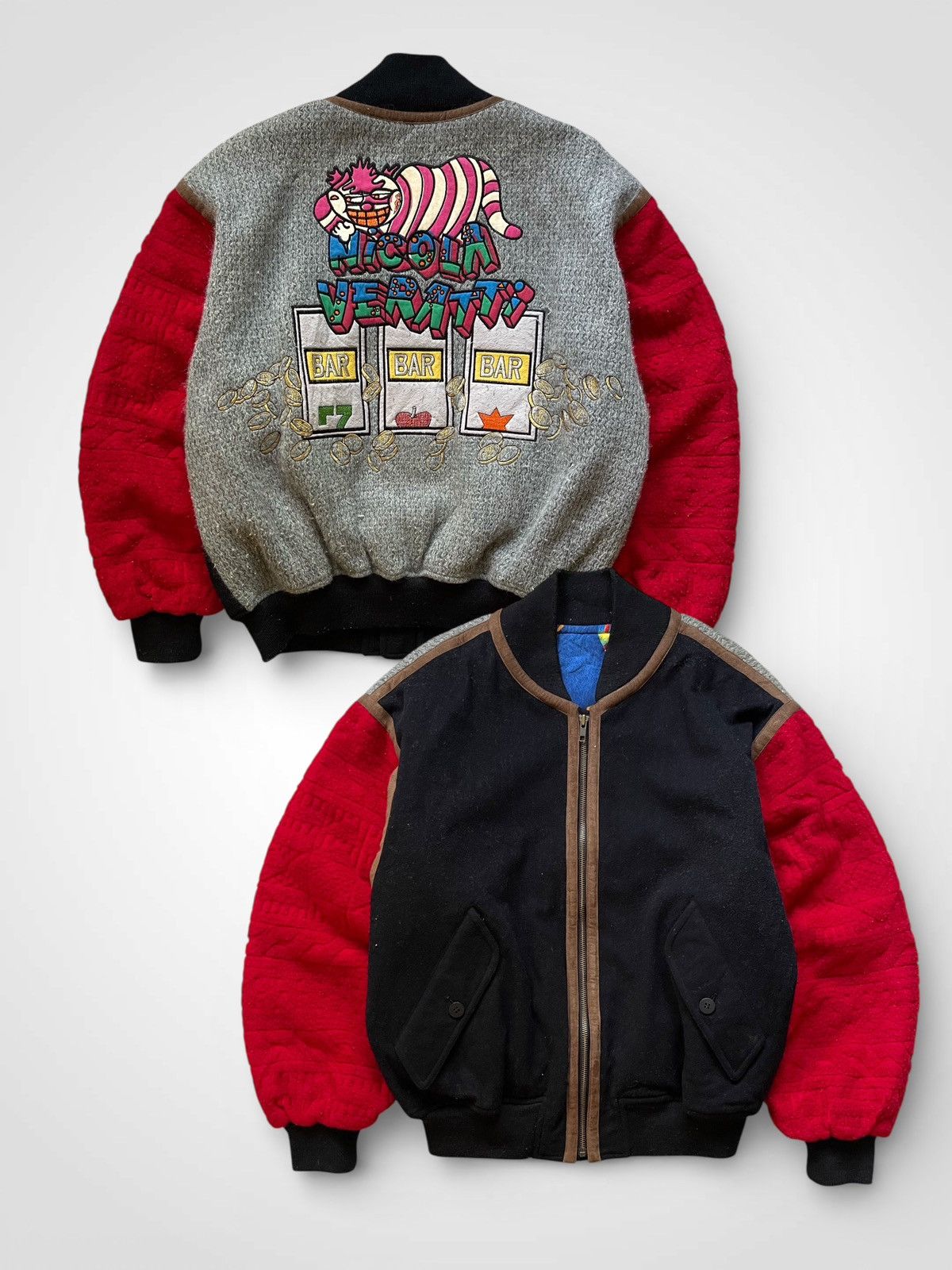 Hysteric Glamour 🔥VINTAGE NICOLA VERATTI SLOT MACHINES GRAPHIC BOMBER JACKET Size US M / EU 48-50 / 2 - 1 Thumbnail