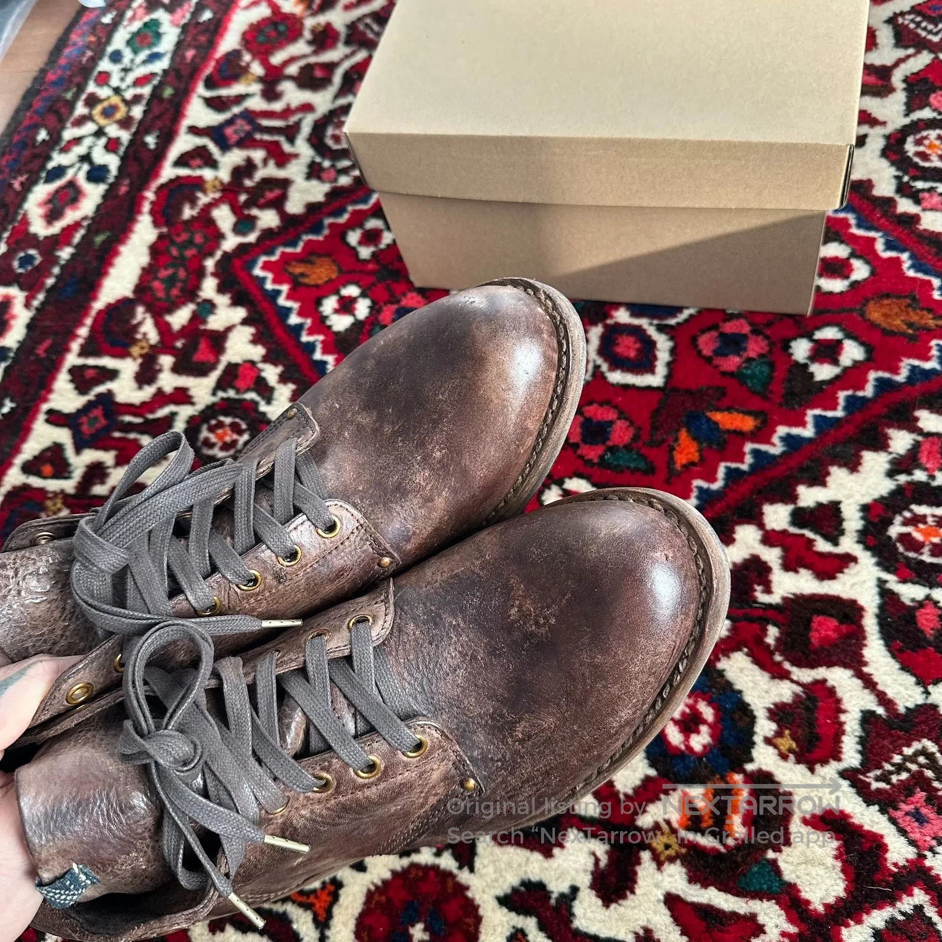 Visvim visvim brigadier boots size m10.5. Size US 10.5 / EU 43-44 - 4 Thumbnail