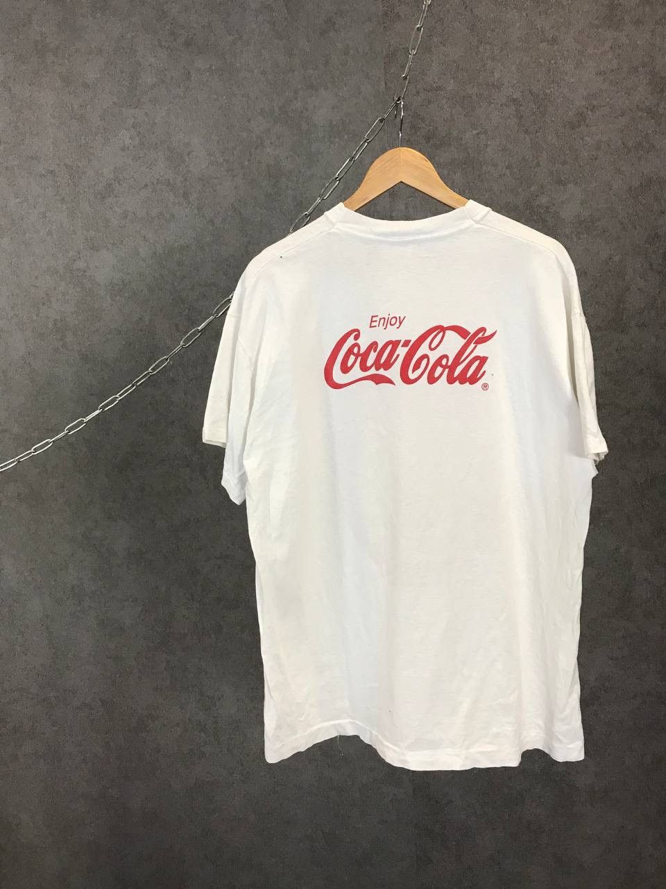 Coca Cola × Vintage Coca Cola vintage made in USA cult tee Size US XL / EU 56 / 4 - 6 Thumbnail