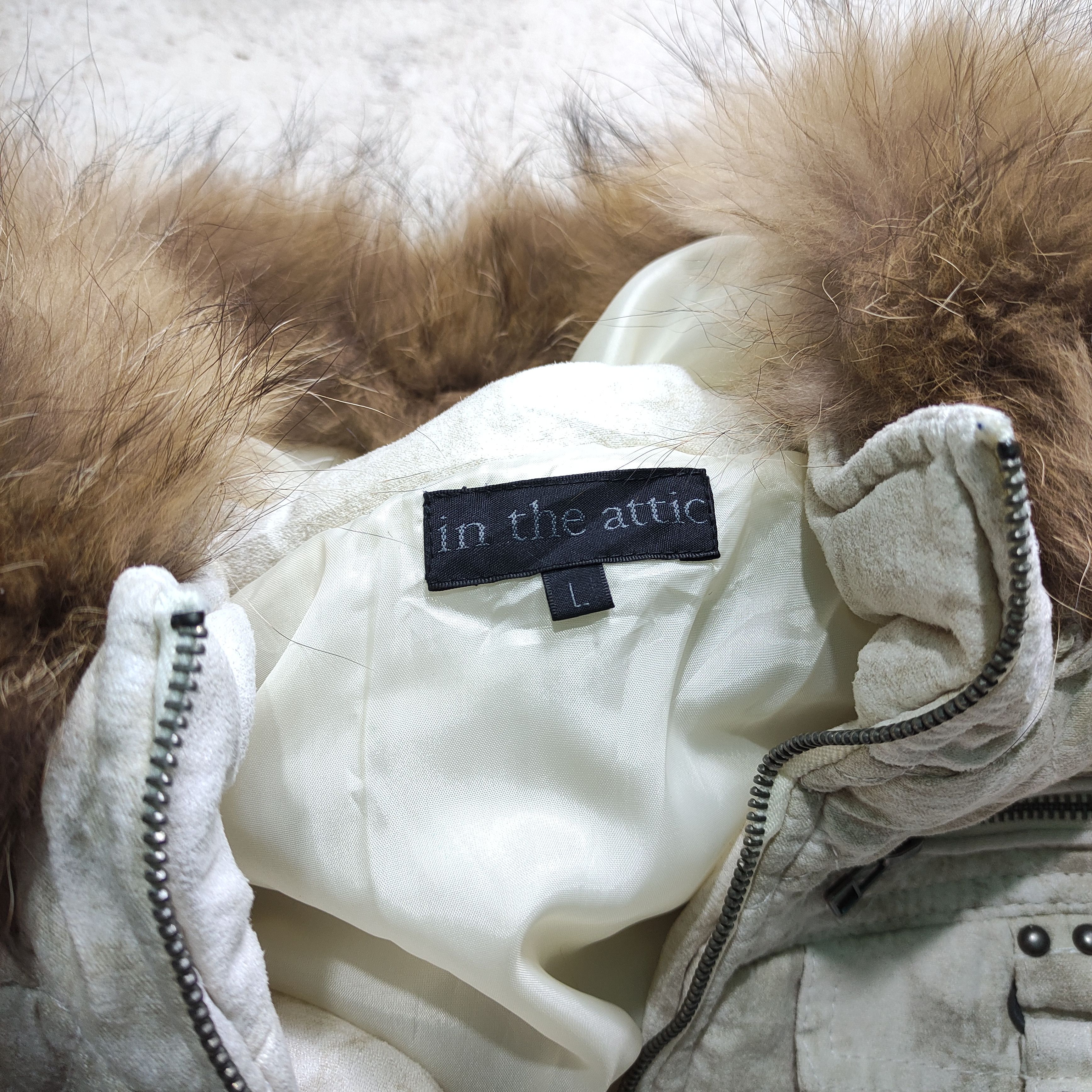 In The Attic × Japanese Brand In The Attic Fur Padded Jacket Size US L / EU 52-54 / 3 - 9 Thumbnail