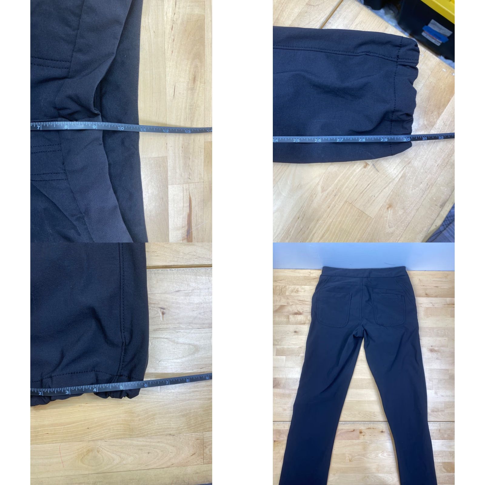 Athleta Athleta Pants Womens 4 Black Jogger Casual Outdoor Travel Pockets Breathing Comfort Tapered Regular Size 4 Womens Size 27" / US 4 / IT 40 - 8 Thumbnail