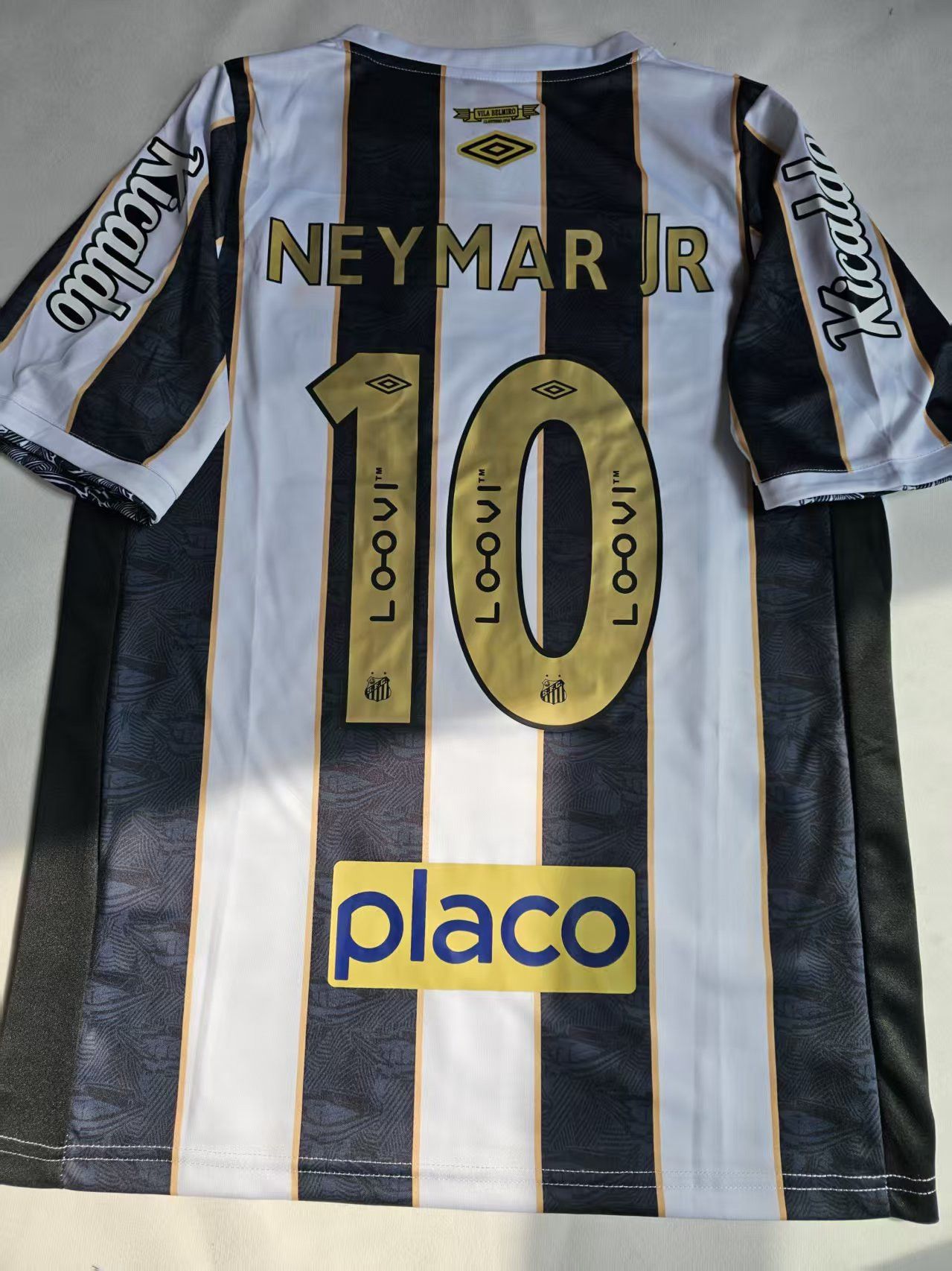Other 2025 Santos FC #10 Neymar Jersey Size US XL / EU 56 / 4 - 2 Thumbnail