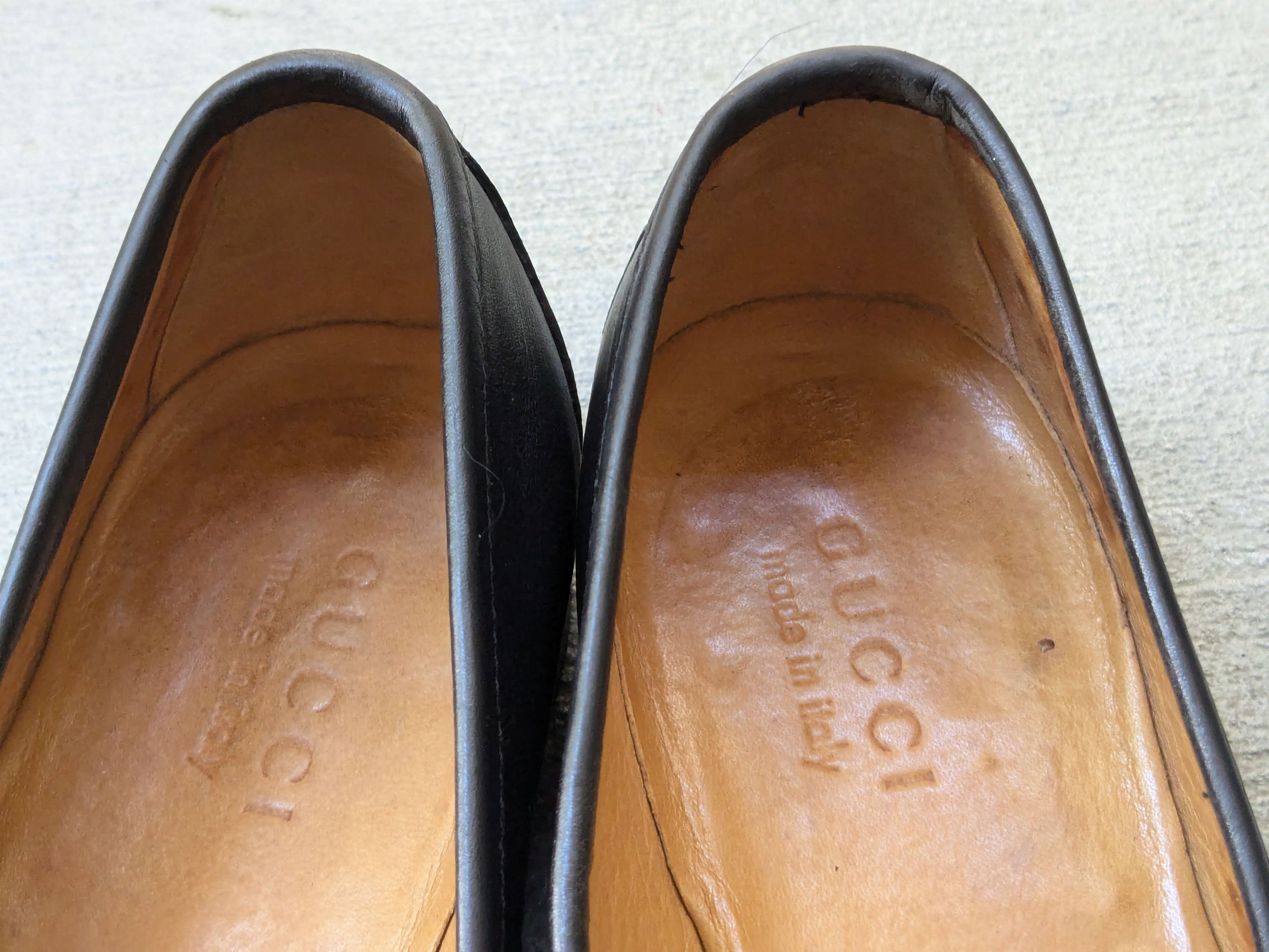 Gucci Gucci Horsebit Loafers Black 9 D Leather Italy Slip On Size US 9 / EU 42 - 6 Thumbnail
