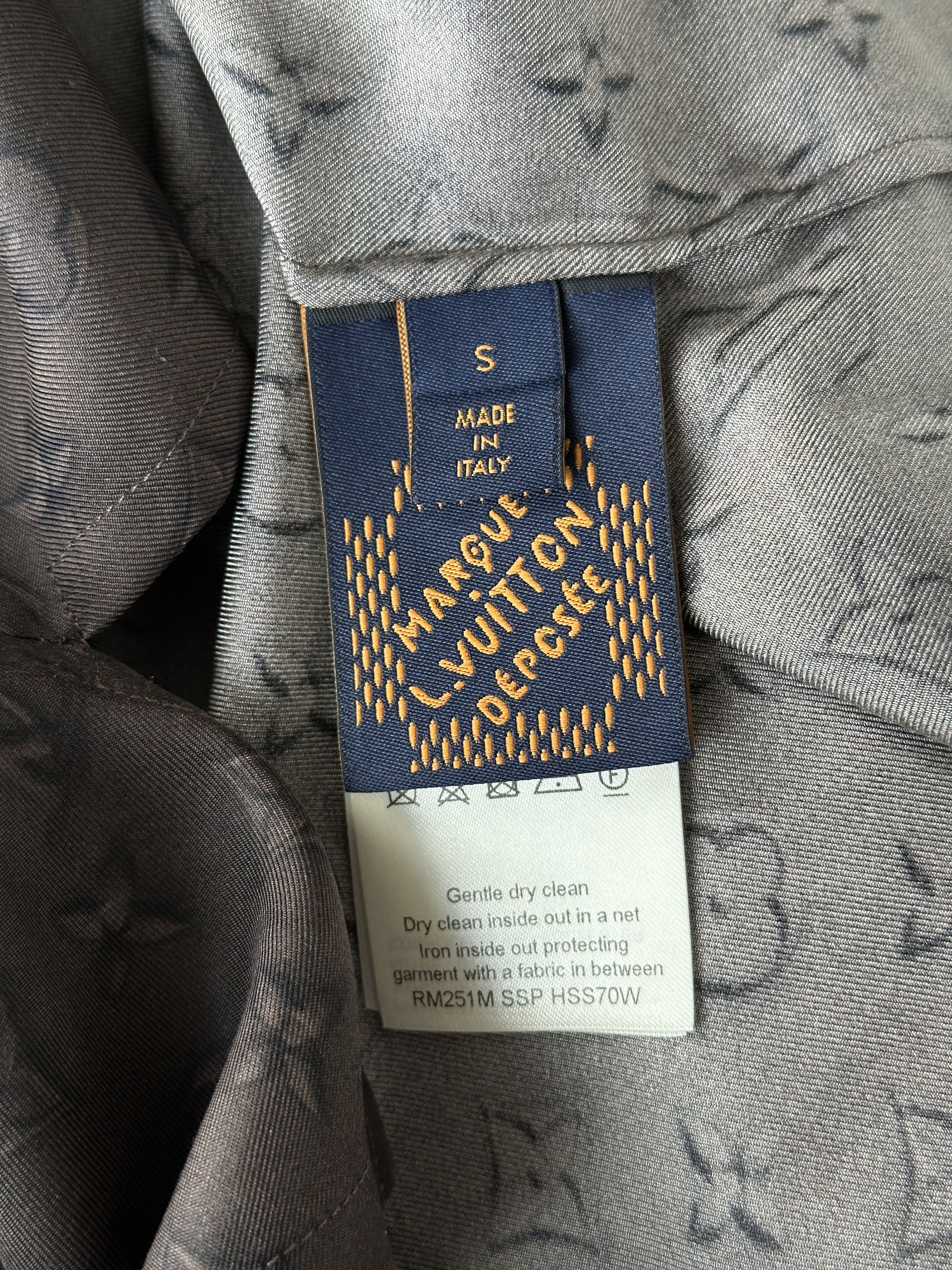 Louis Vuitton Louis Vuitton Brown Monogram Silk Button Up Shirt Size US S / EU 44-46 / 1 - 3 Thumbnail