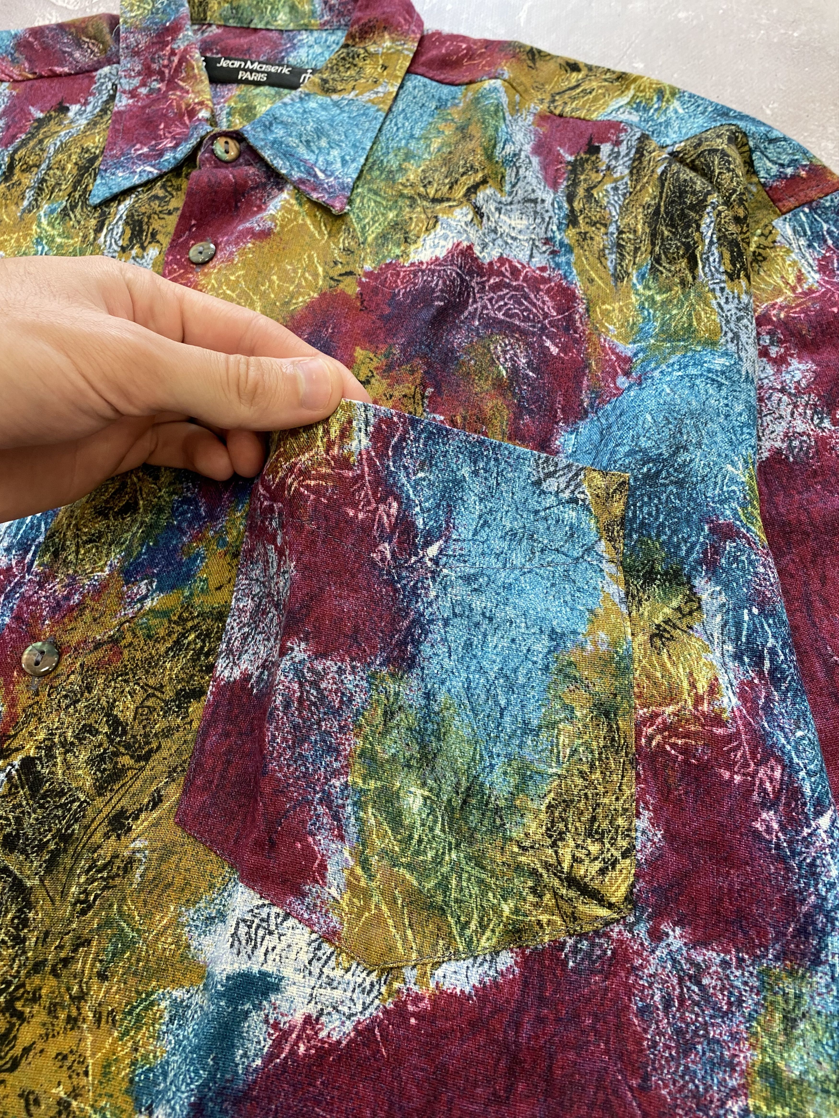 Vintage Vintage Jean Maseric Hawaii Style Abstract Shirt Size US S / EU 44-46 / 1 - 6 Thumbnail