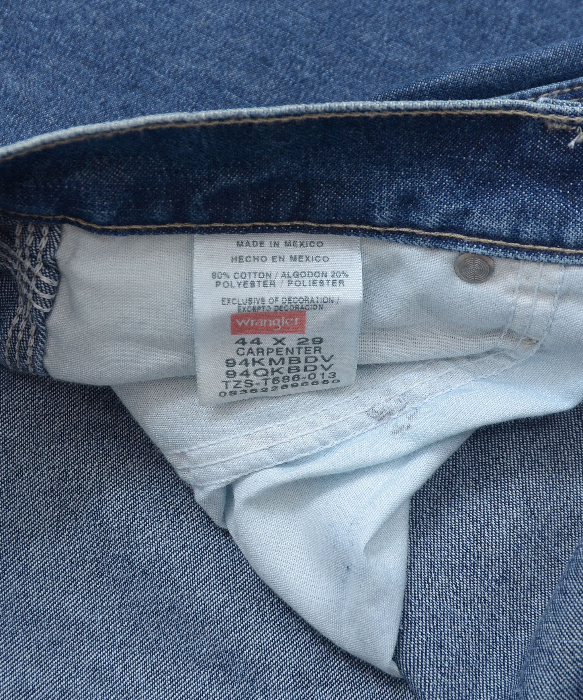 Rap Tees × Vintage × Wrangler Vintage Wrangler Carpenter Jeans Rap Pants Big SIZE Y2K Size US 44 / EU 60 - 12 Thumbnail